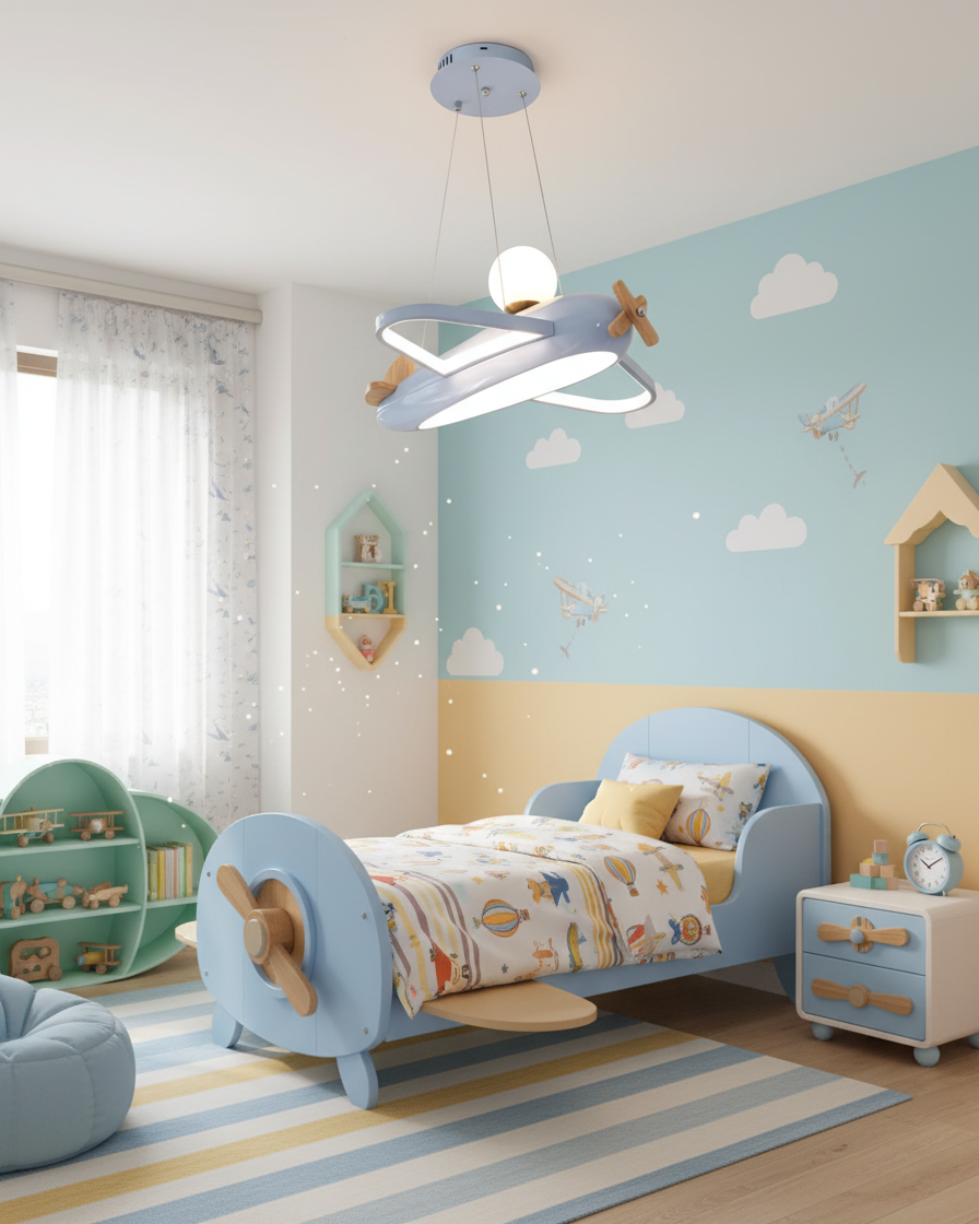 Emlo Airplane Pendant Light