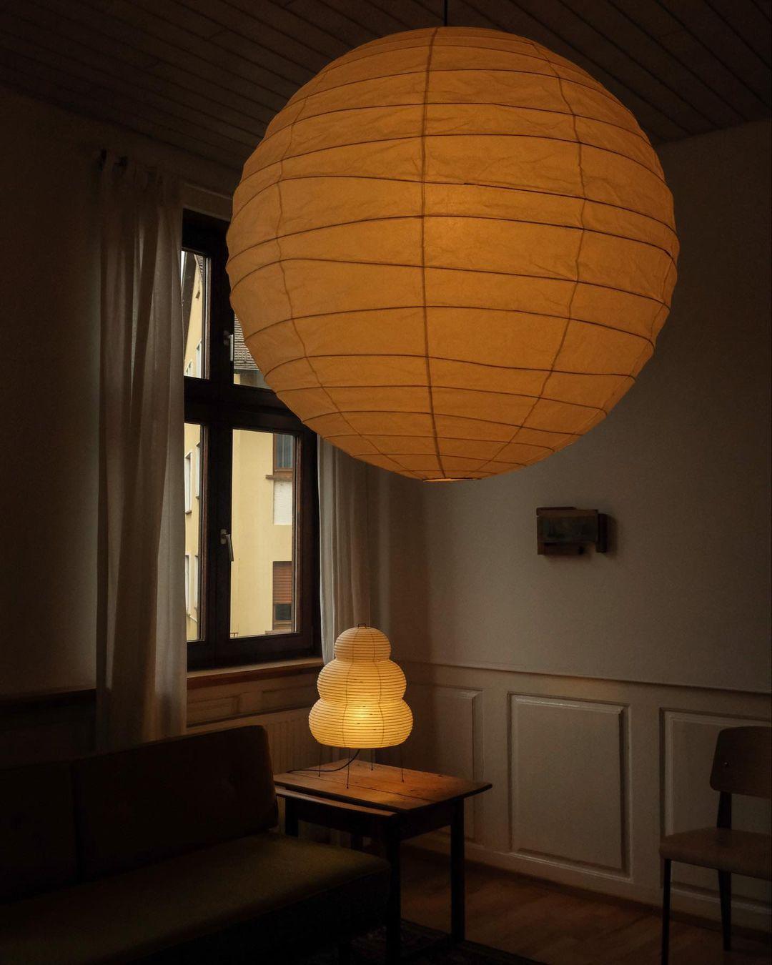 Fennonia Washi Paper Pendant Light