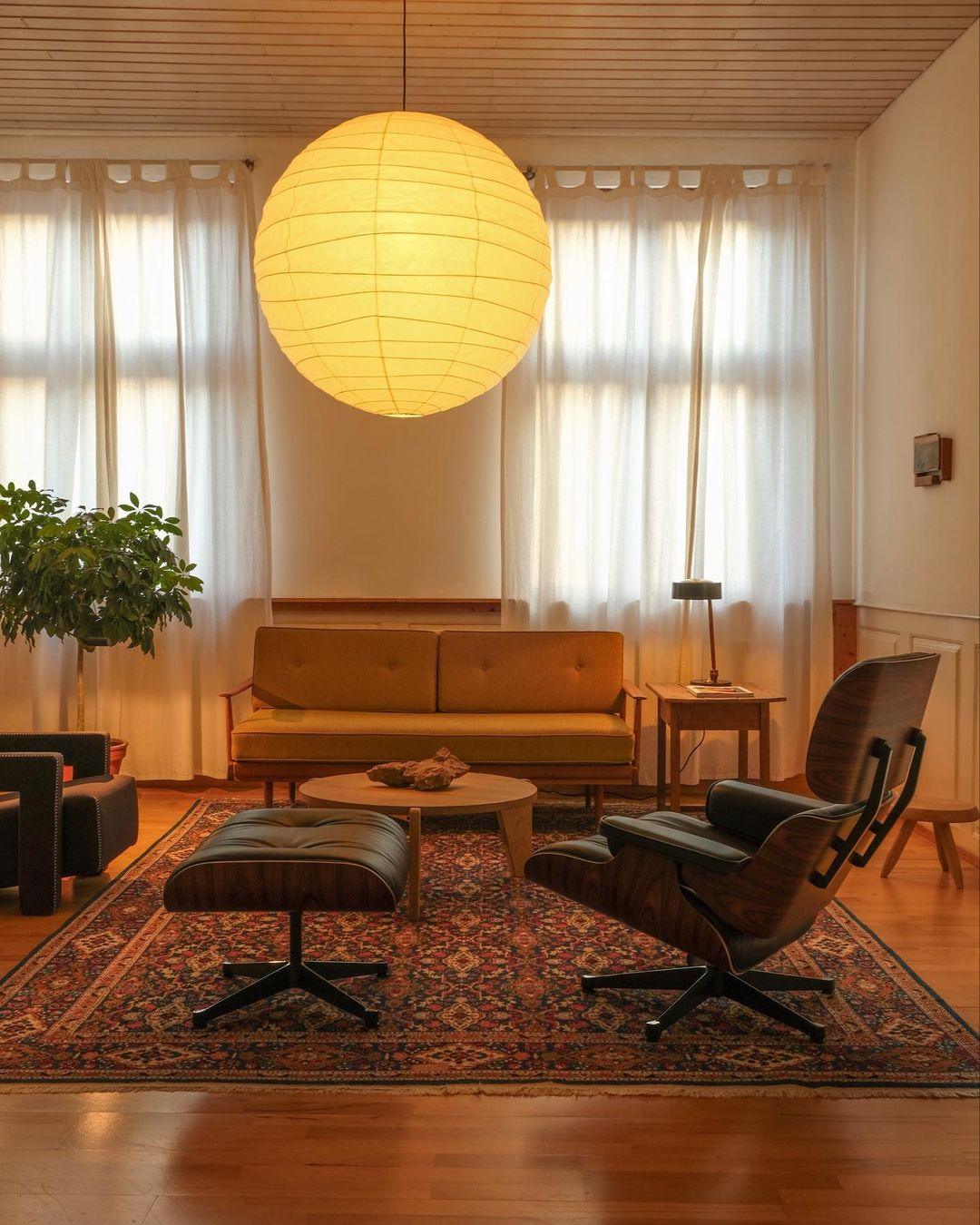 Fennonia Washi Paper Pendant Light