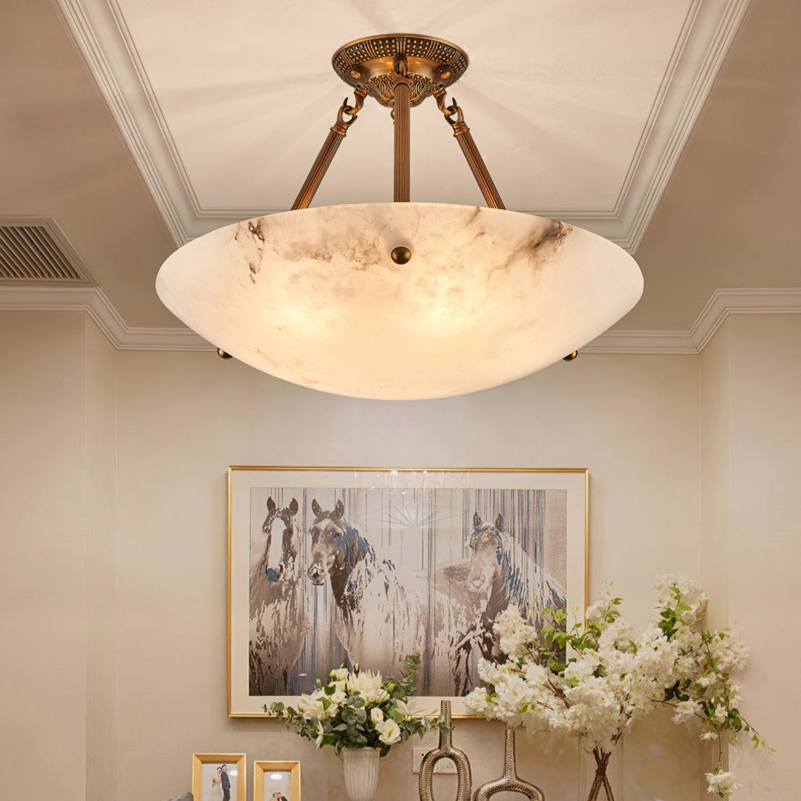 Okedan Bowl Ceiling Light