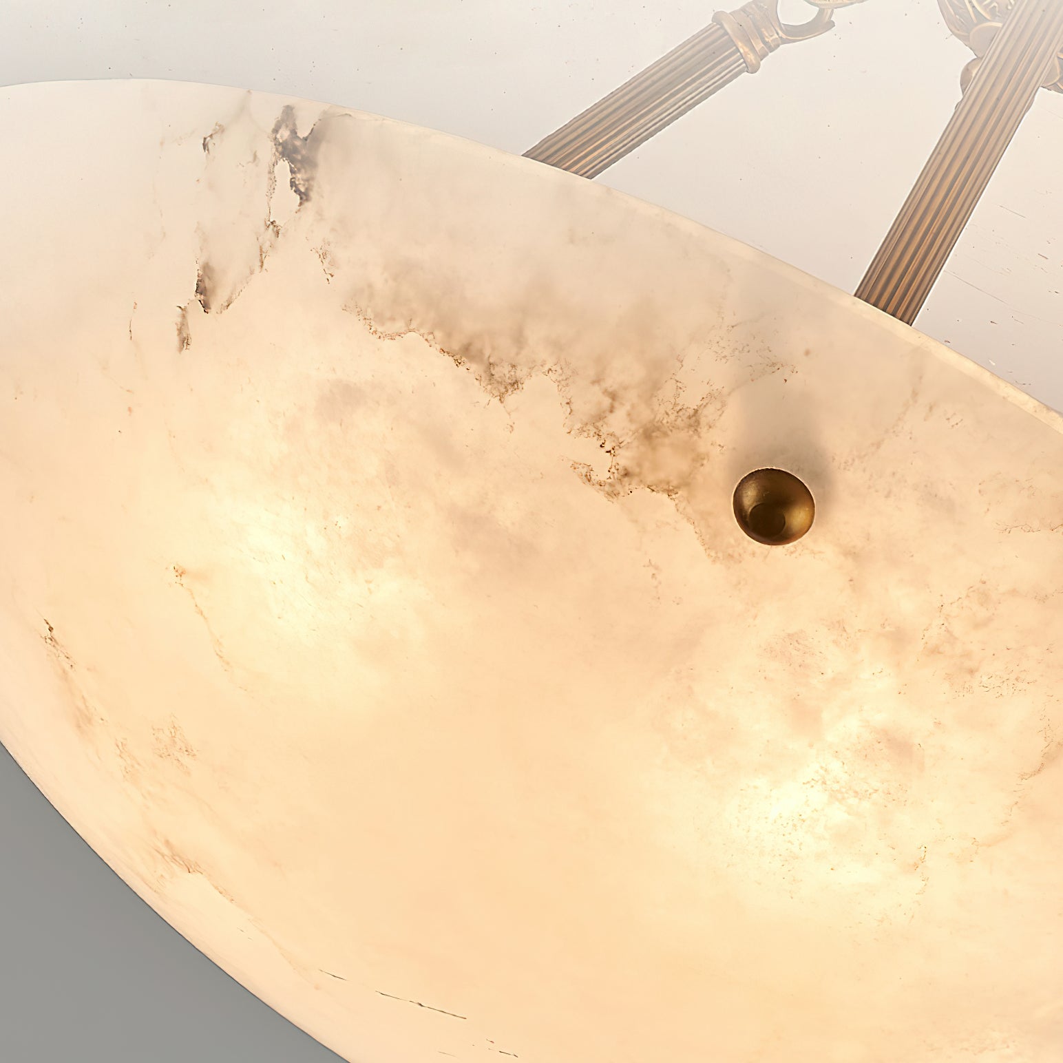 Okedan Bowl Ceiling Light