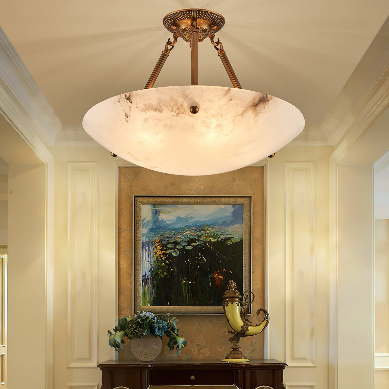 Okedan Bowl Ceiling Light