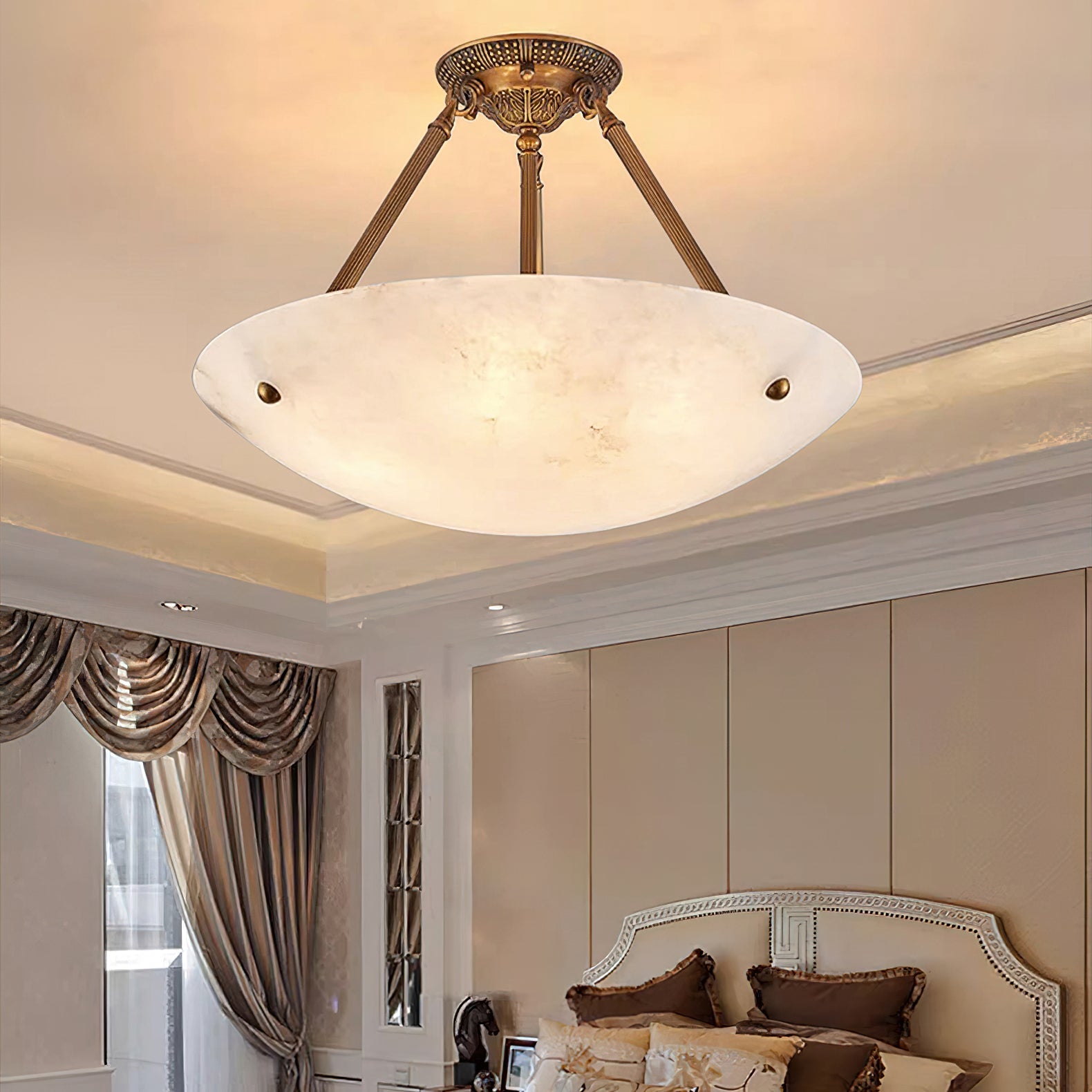 Okedan Bowl Ceiling Light