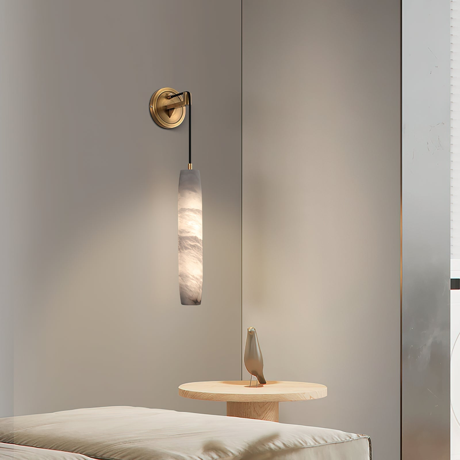 Cayum Alabaster Wall Light