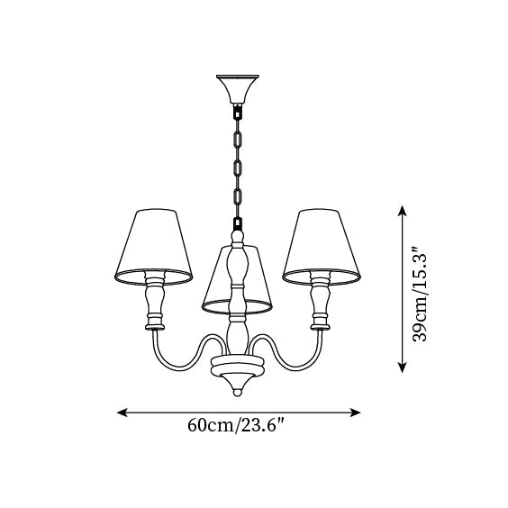 Valeiobay Floral Chandelier