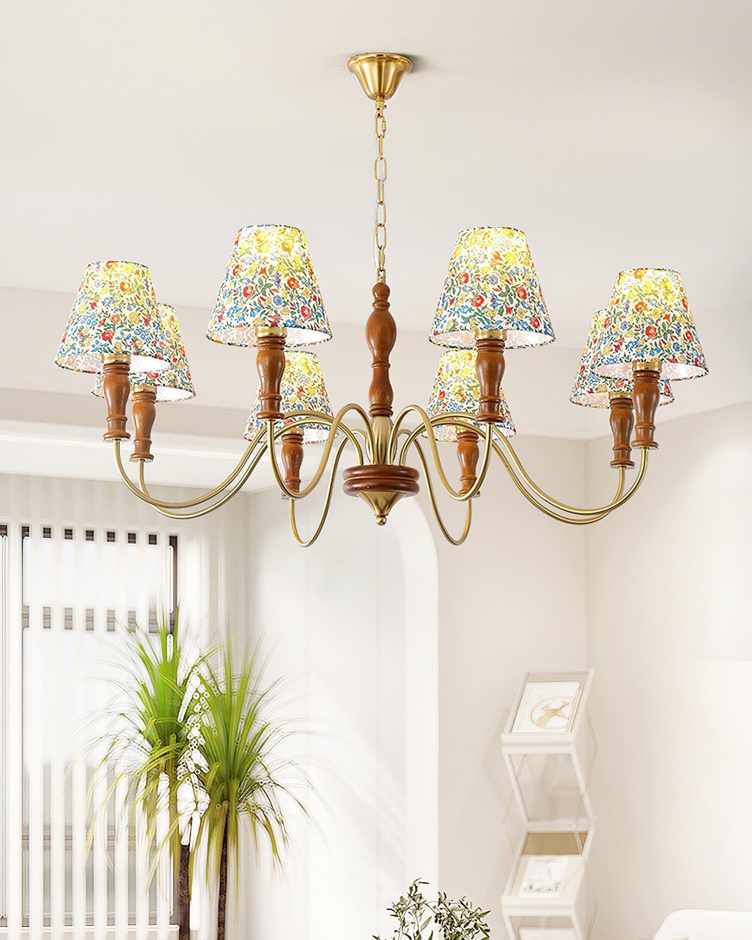 Valeiobay Floral Chandelier