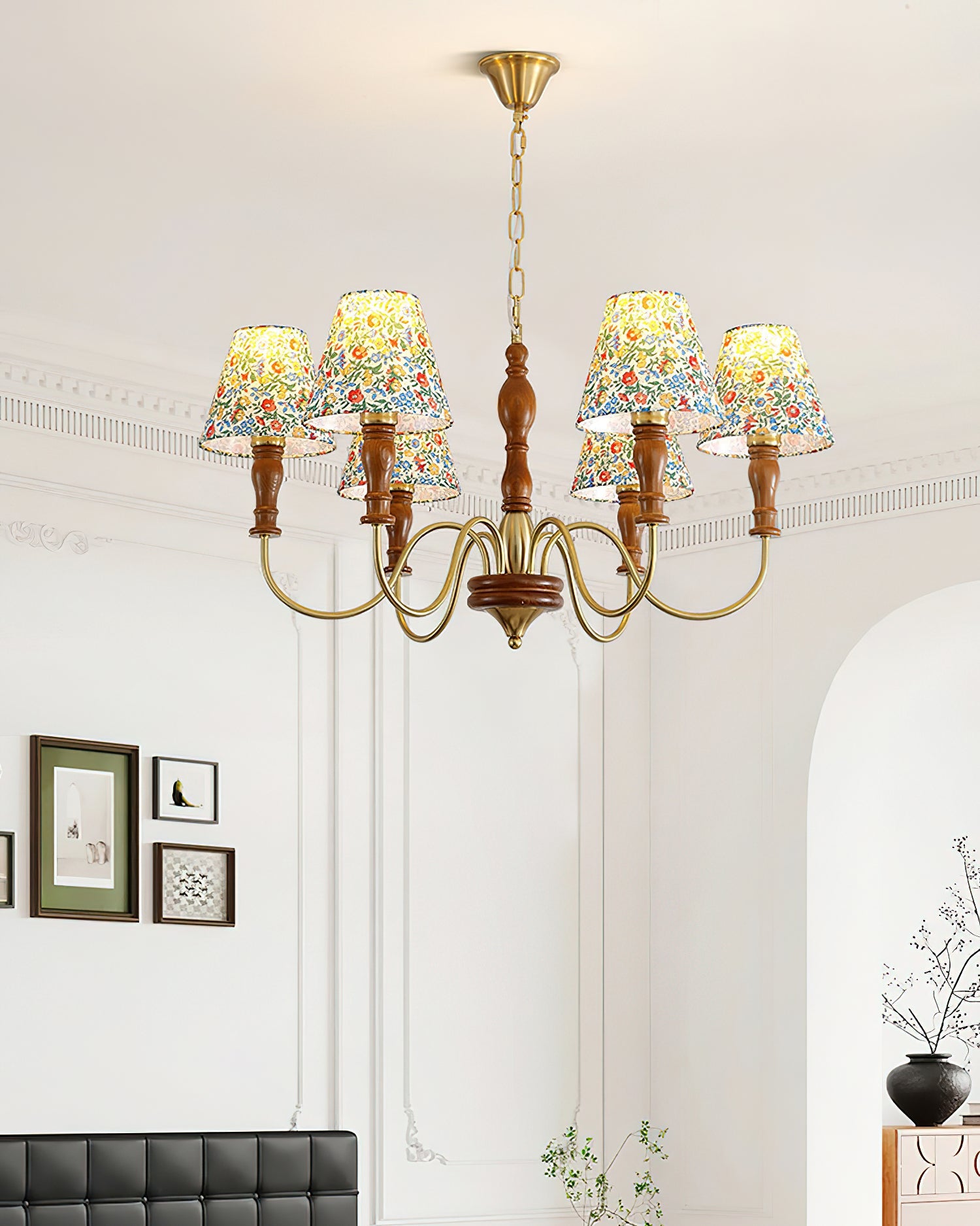 Valeiobay Floral Chandelier