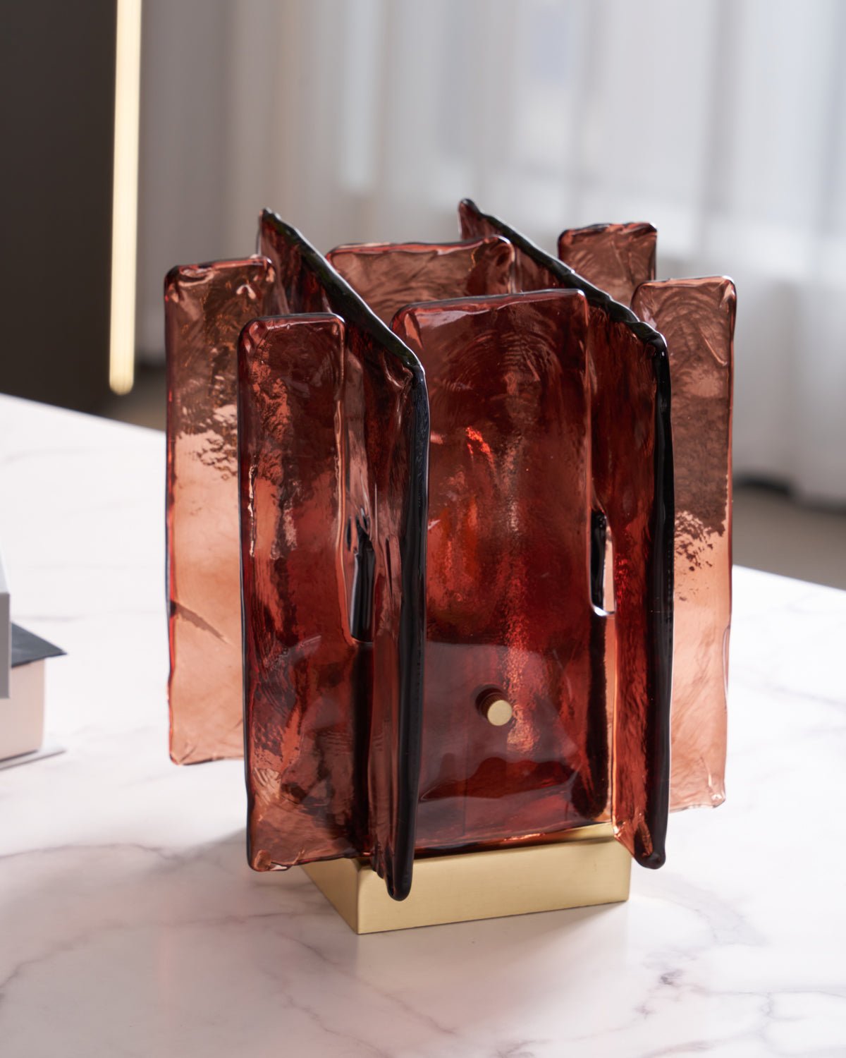 Amber Building Block Table Lamp – detail 15