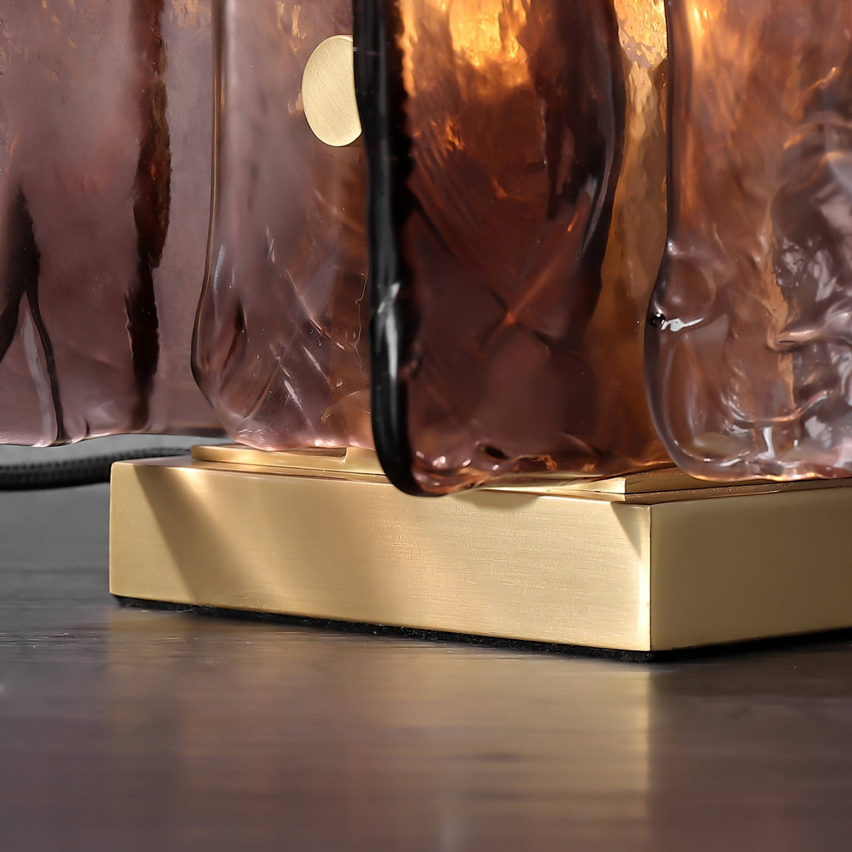 Amber Building Block Table Lamp – detail 33