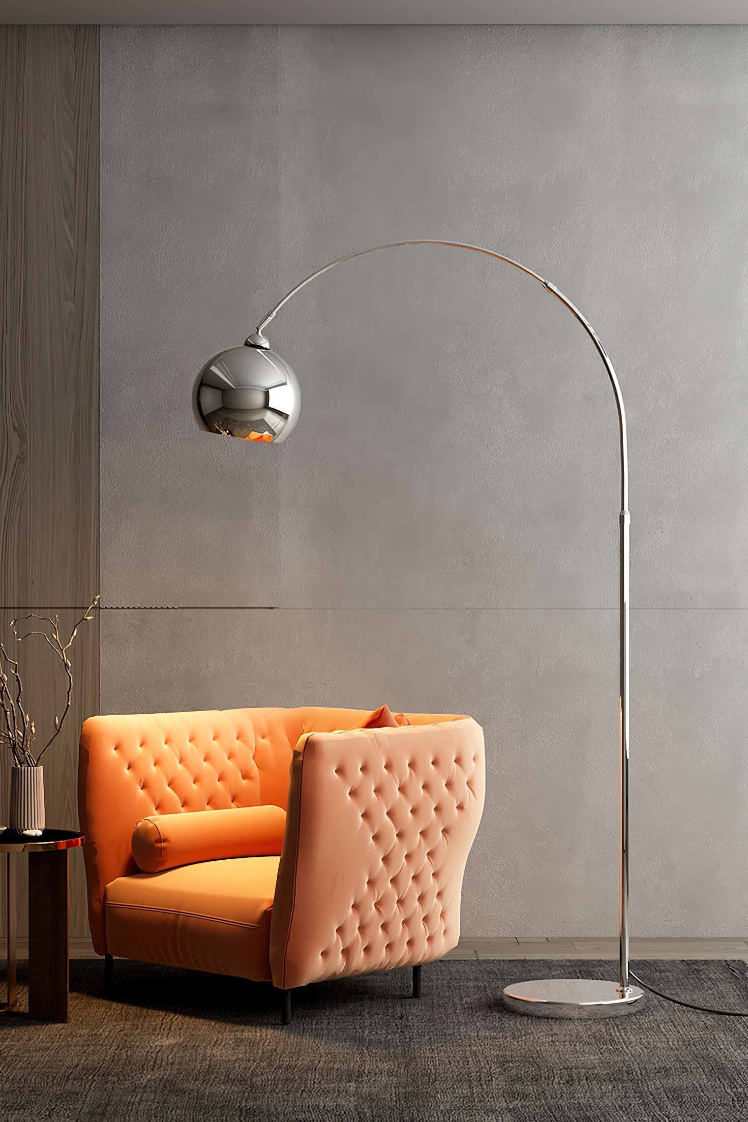 Paxvenay Modern Floor Lamp
