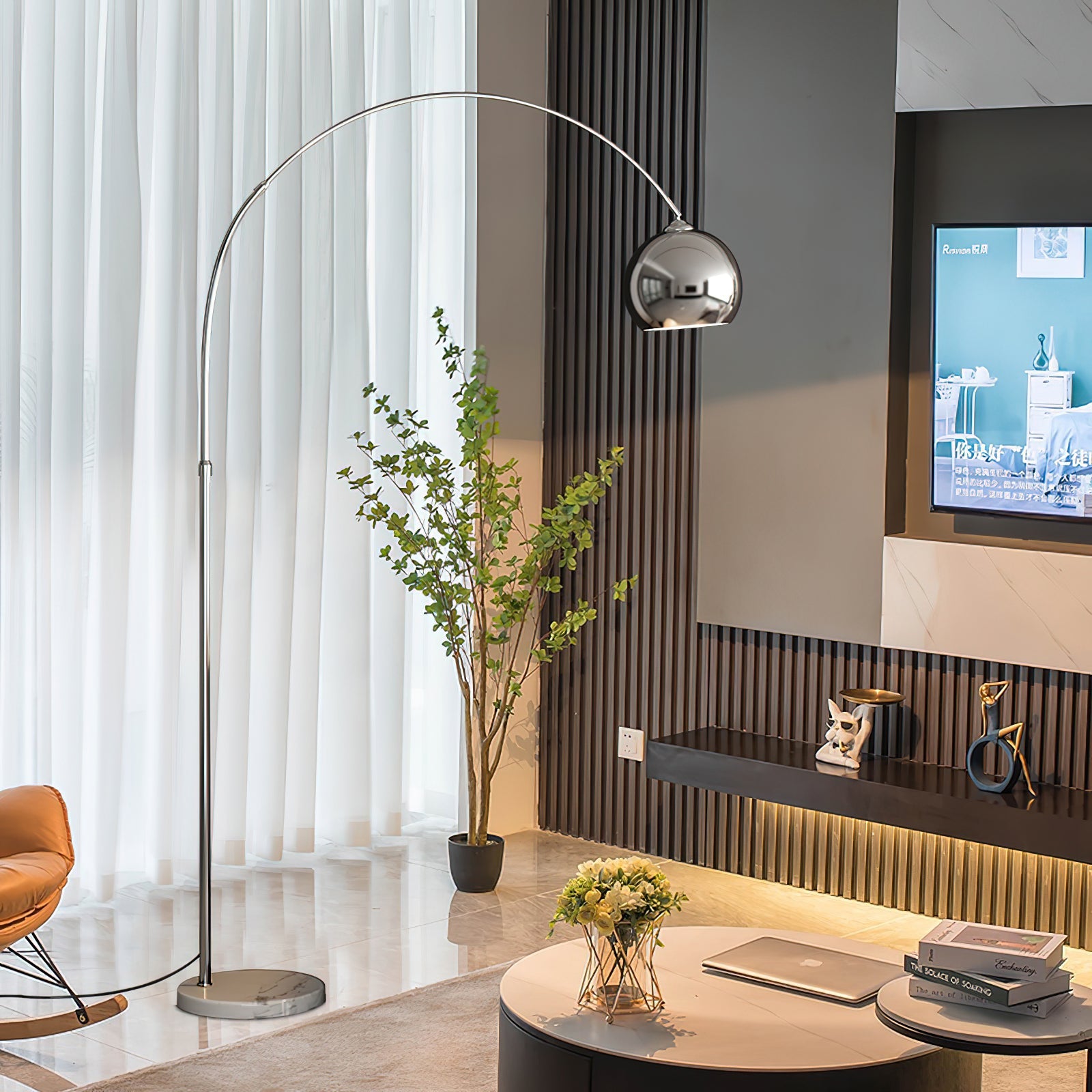 Paxvenay Modern Floor Lamp