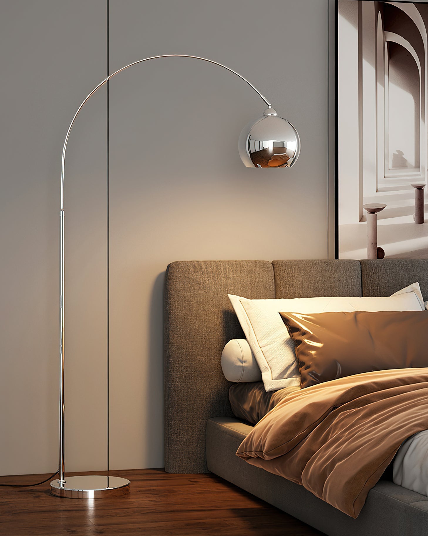 Paxvenay Modern Floor Lamp