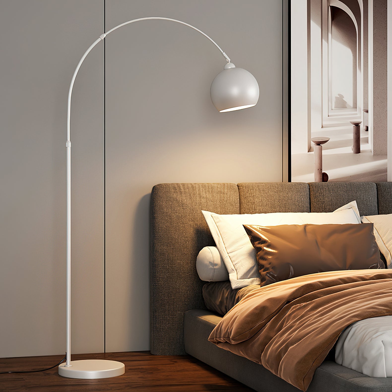 Paxvenay Modern Floor Lamp