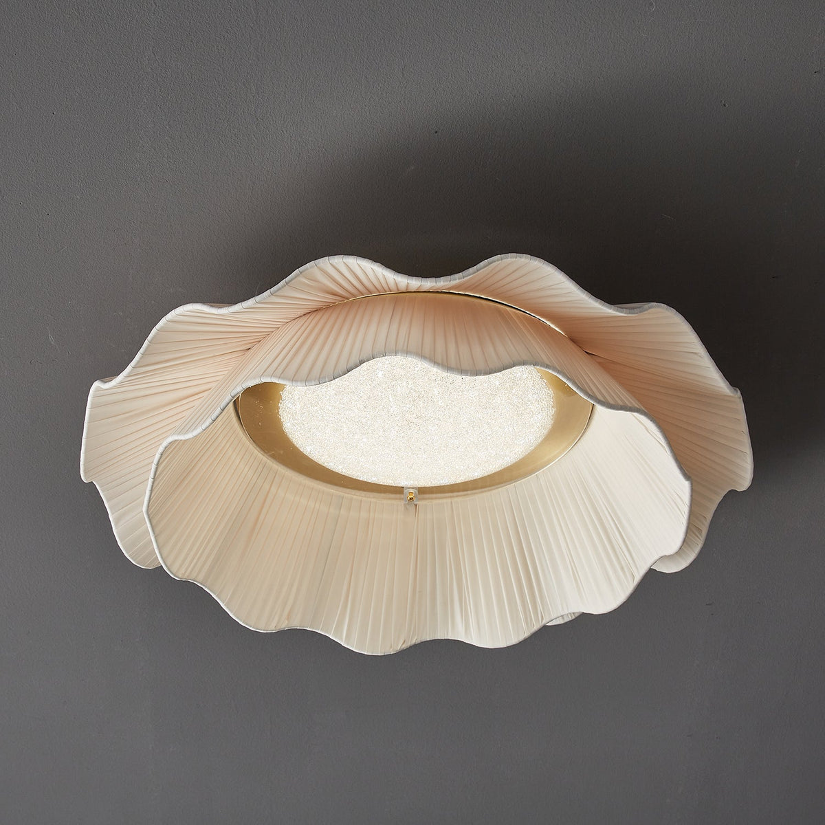 Arwen Fabric Wave Ceiling Lamp – detail 20