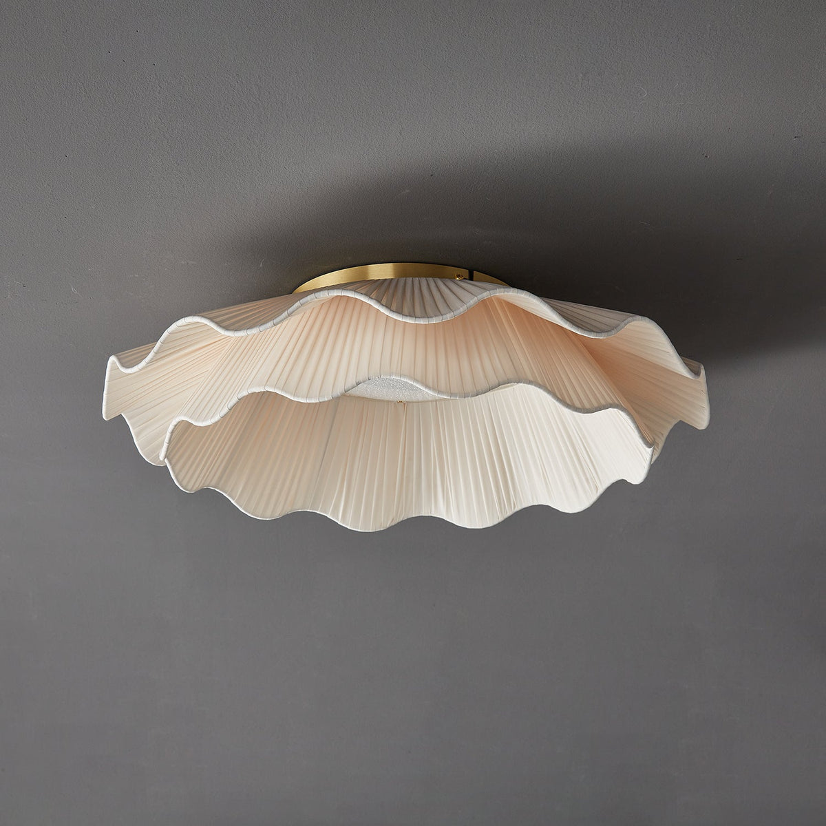 Arwen Fabric Wave Ceiling Lamp – detail 25