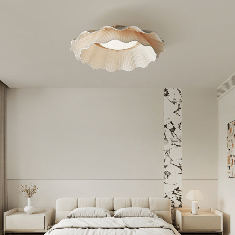 Arwen Fabric Wave Ceiling Lamp – detail 11
