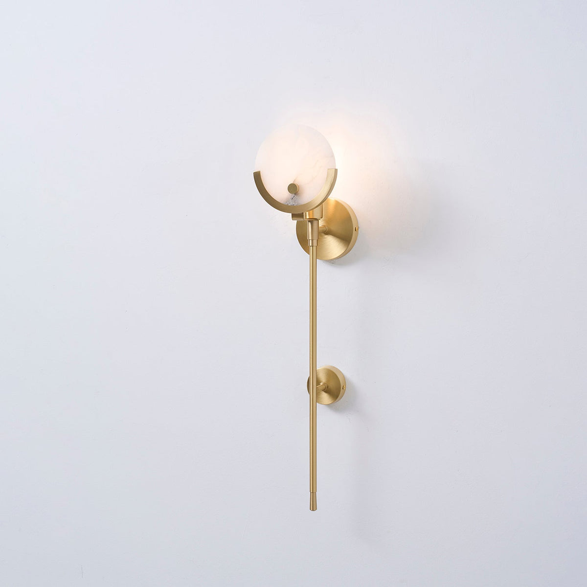 Ava Alabaster Brass Wall Lamp – detail 16