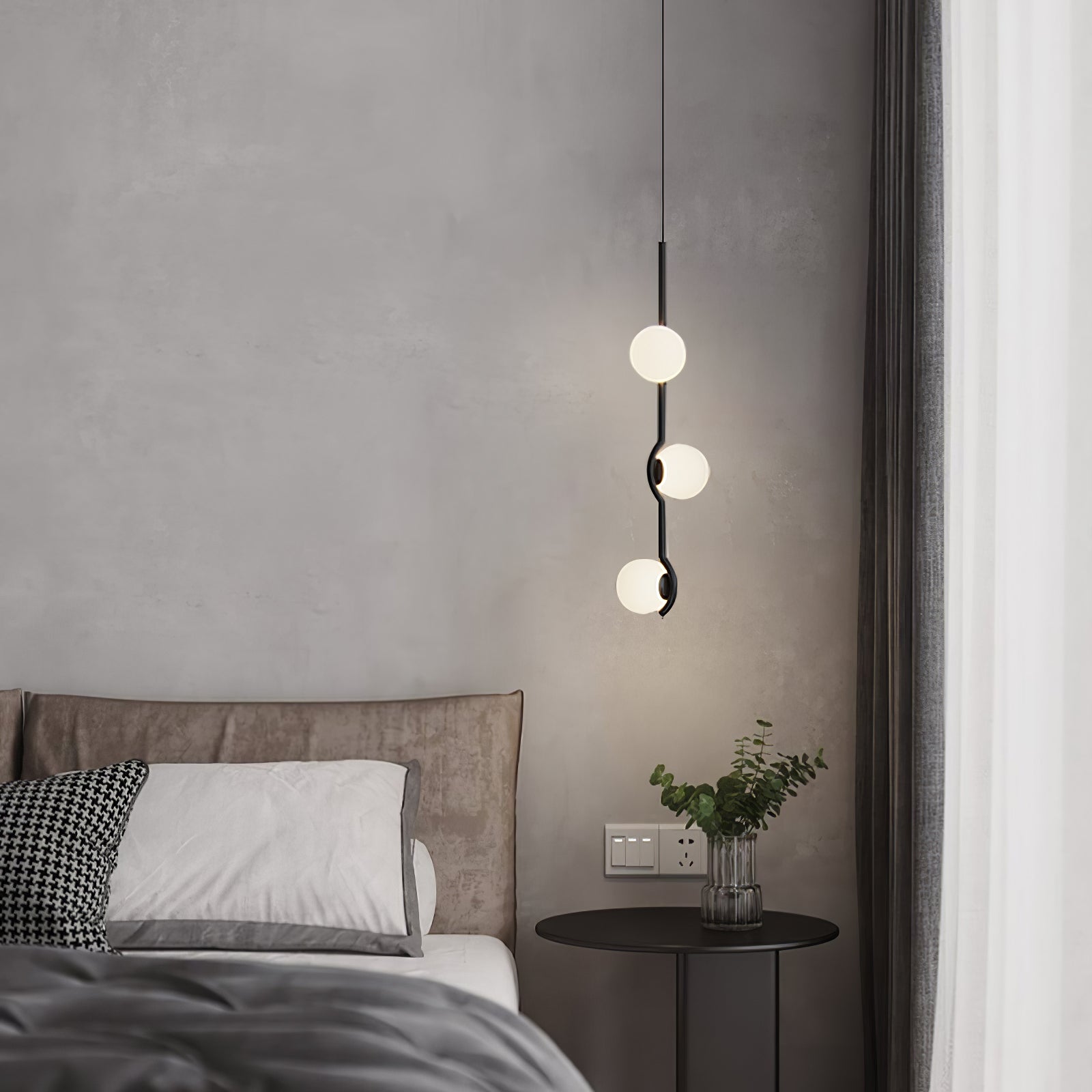 Orensonyn Globe Pendant Light