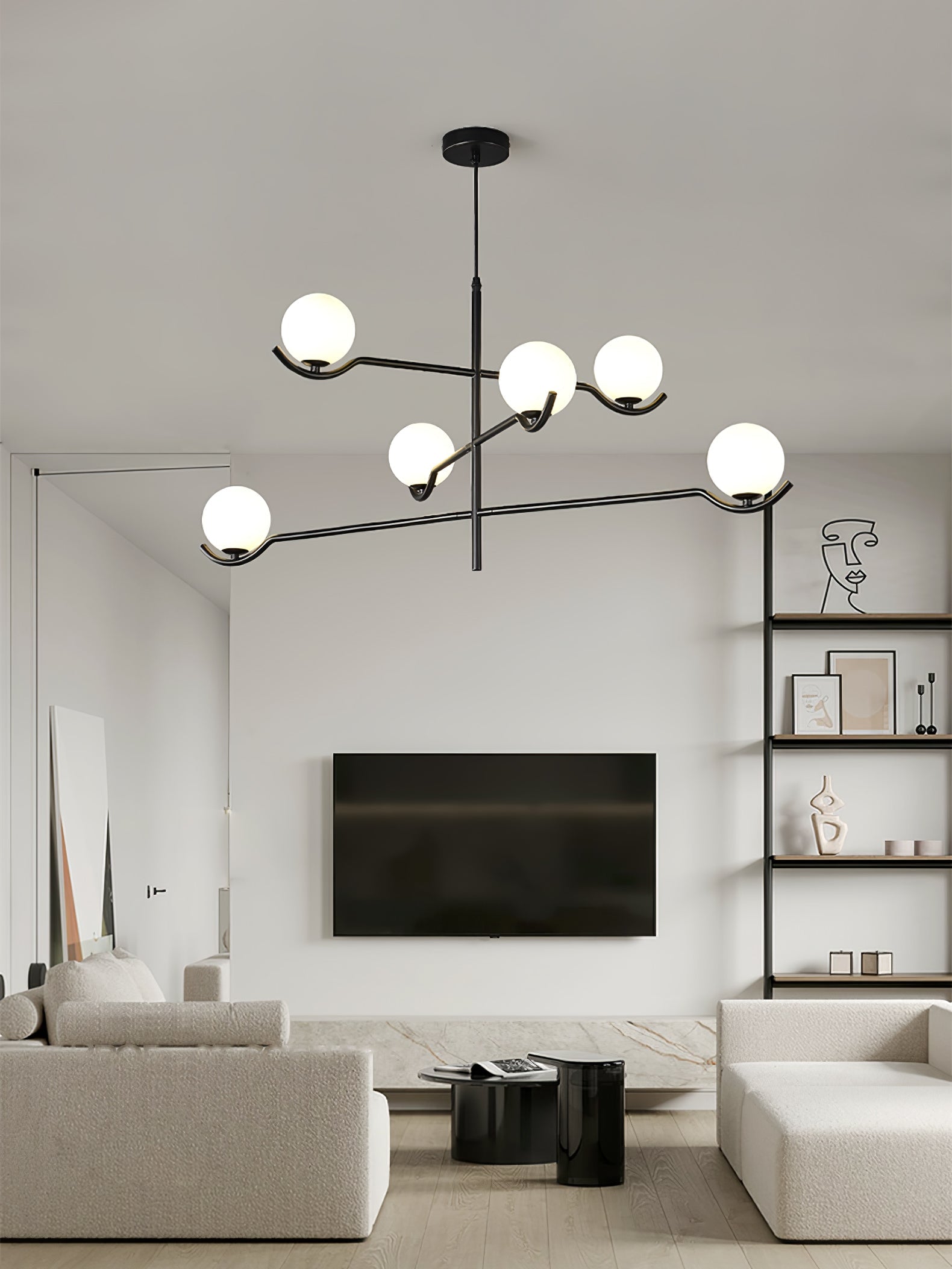 Orensonyn Globe Pendant Light