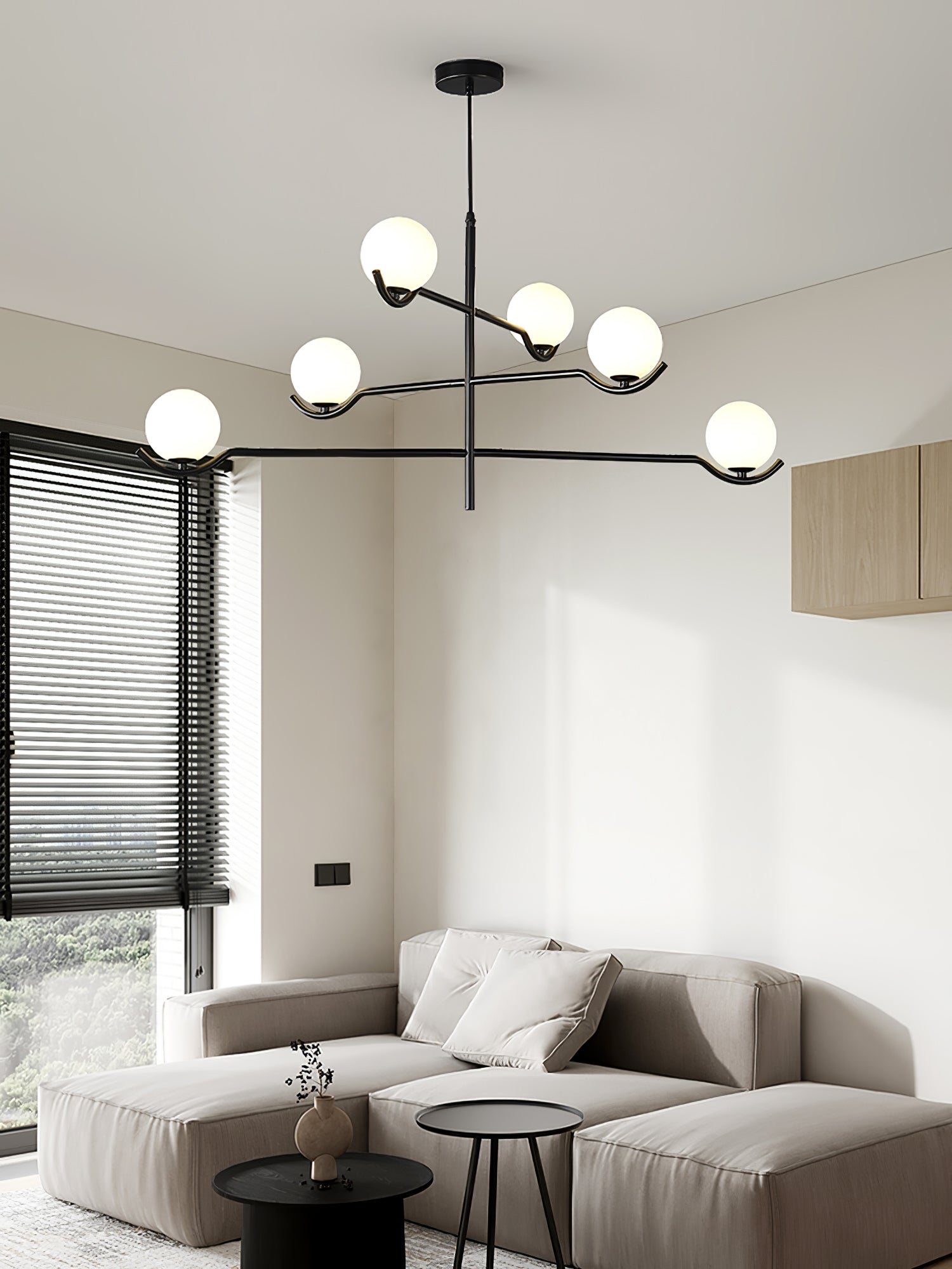 Orensonyn Globe Pendant Light