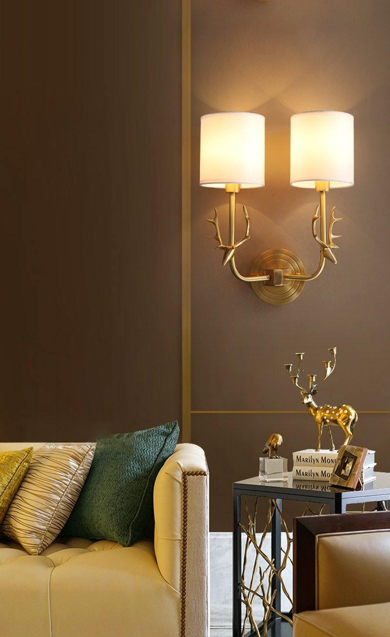 Hayvale Deer Wall Light