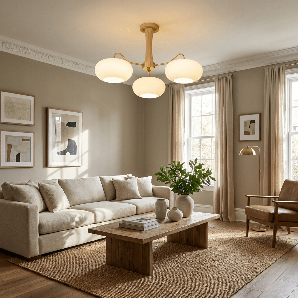 Foxve Persimmon Ceiling Light