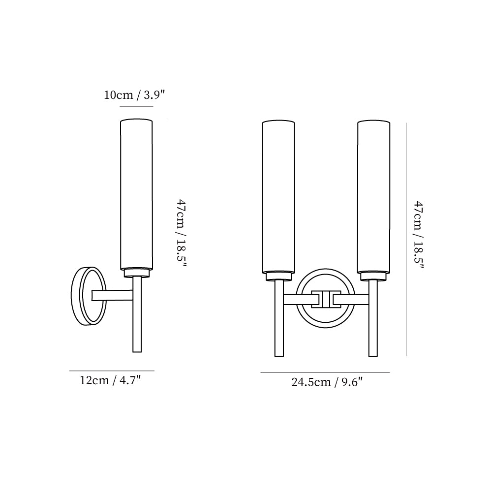 Velaford Tube Wall Light