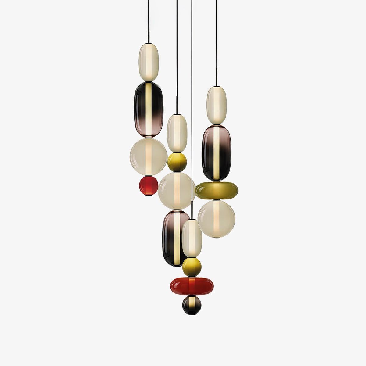 Candied Glass Combo Pendant Light – detail 34