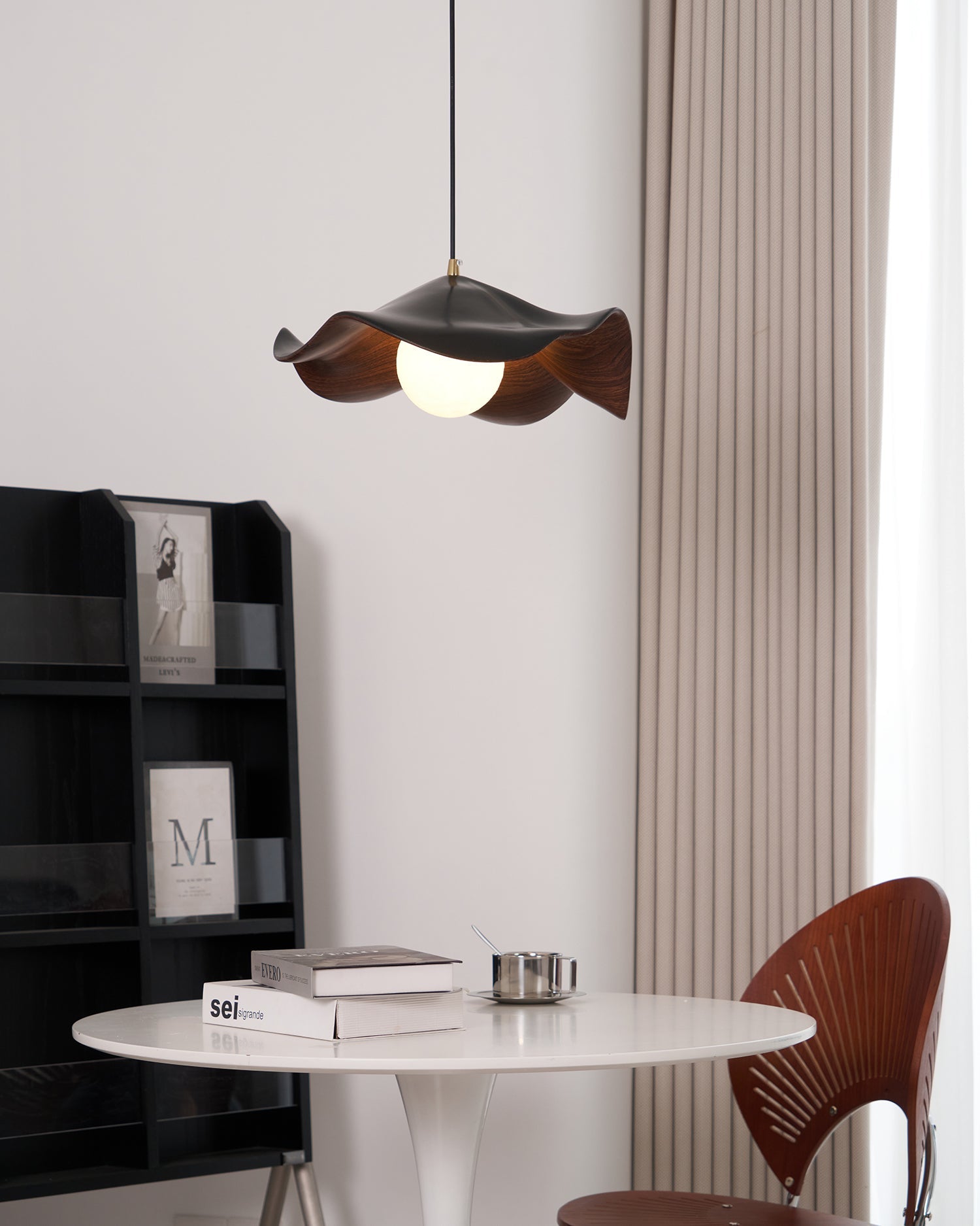 Zane Lotus Plug In Pendant Light