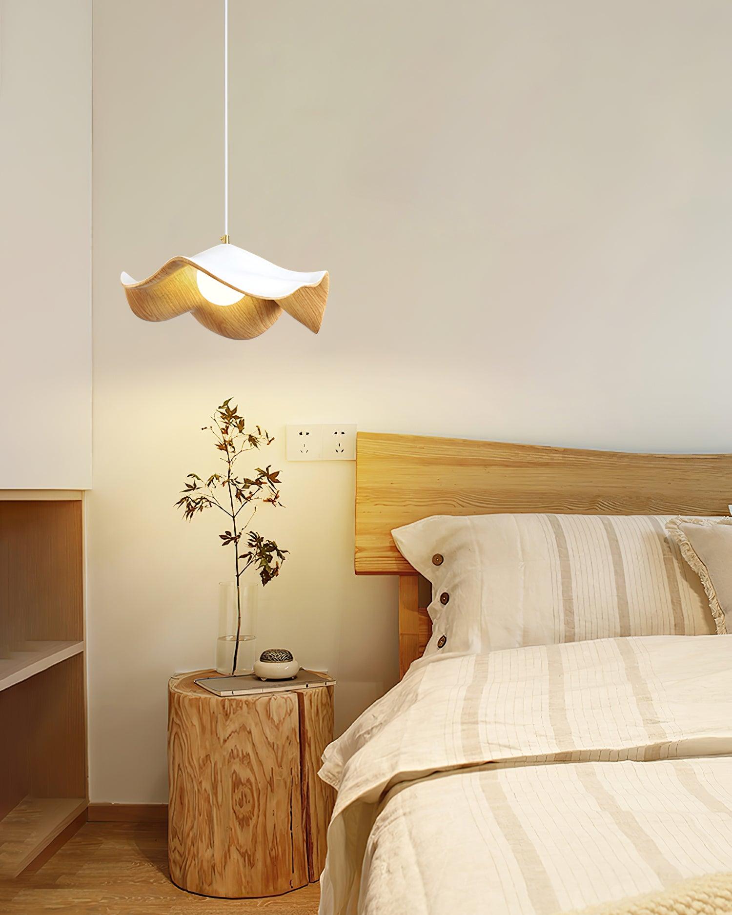 Zane Lotus Plug In Pendant Light