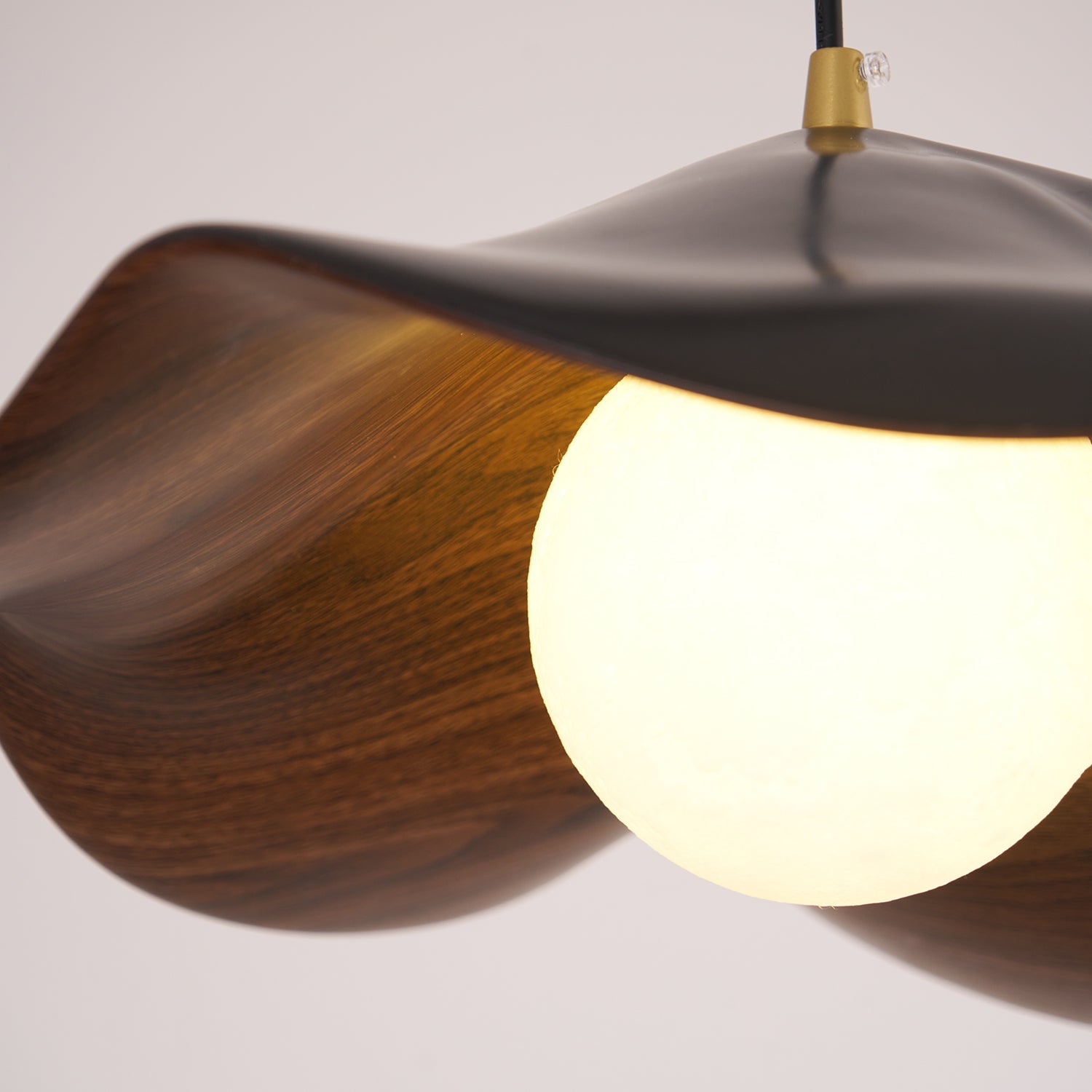 Zane Lotus Plug In Pendant Light