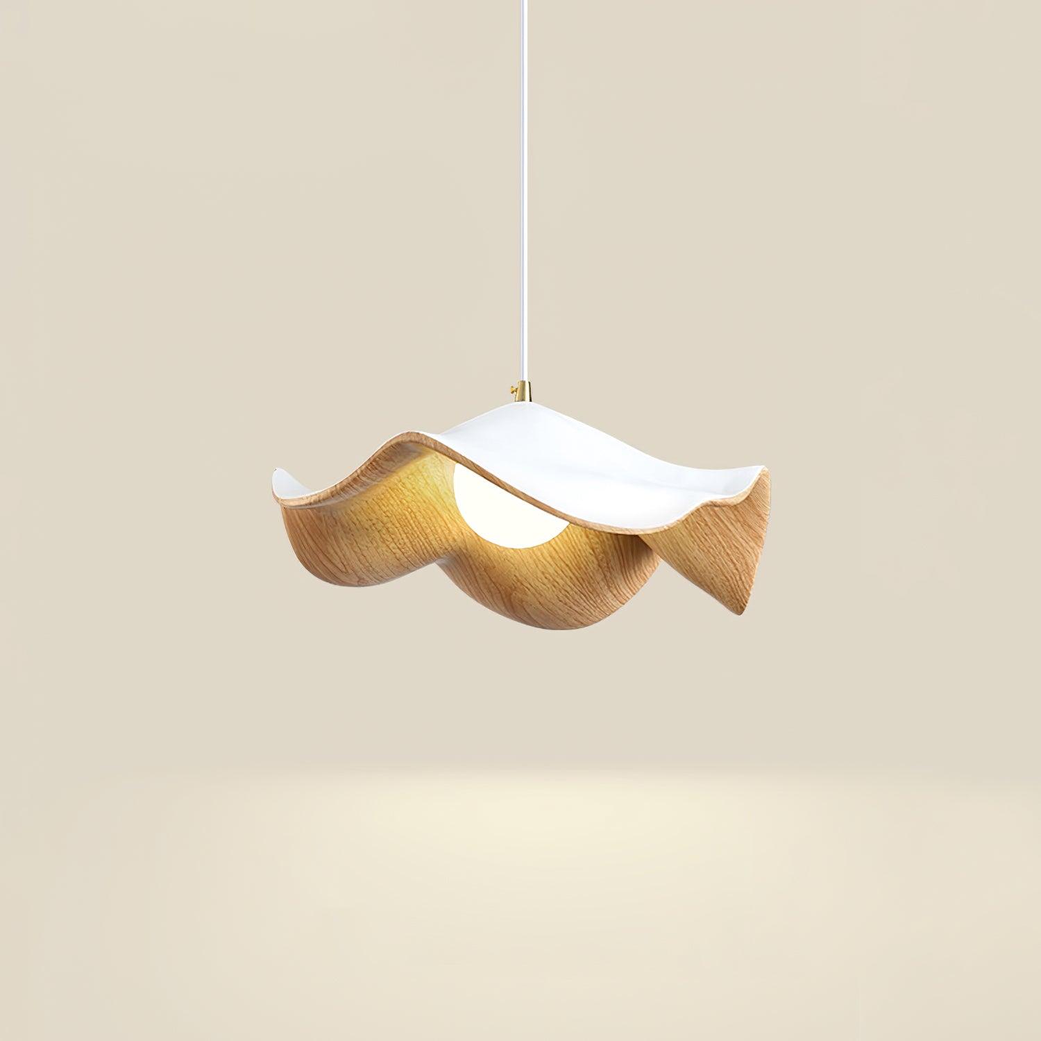 Zane Lotus Plug In Pendant Light