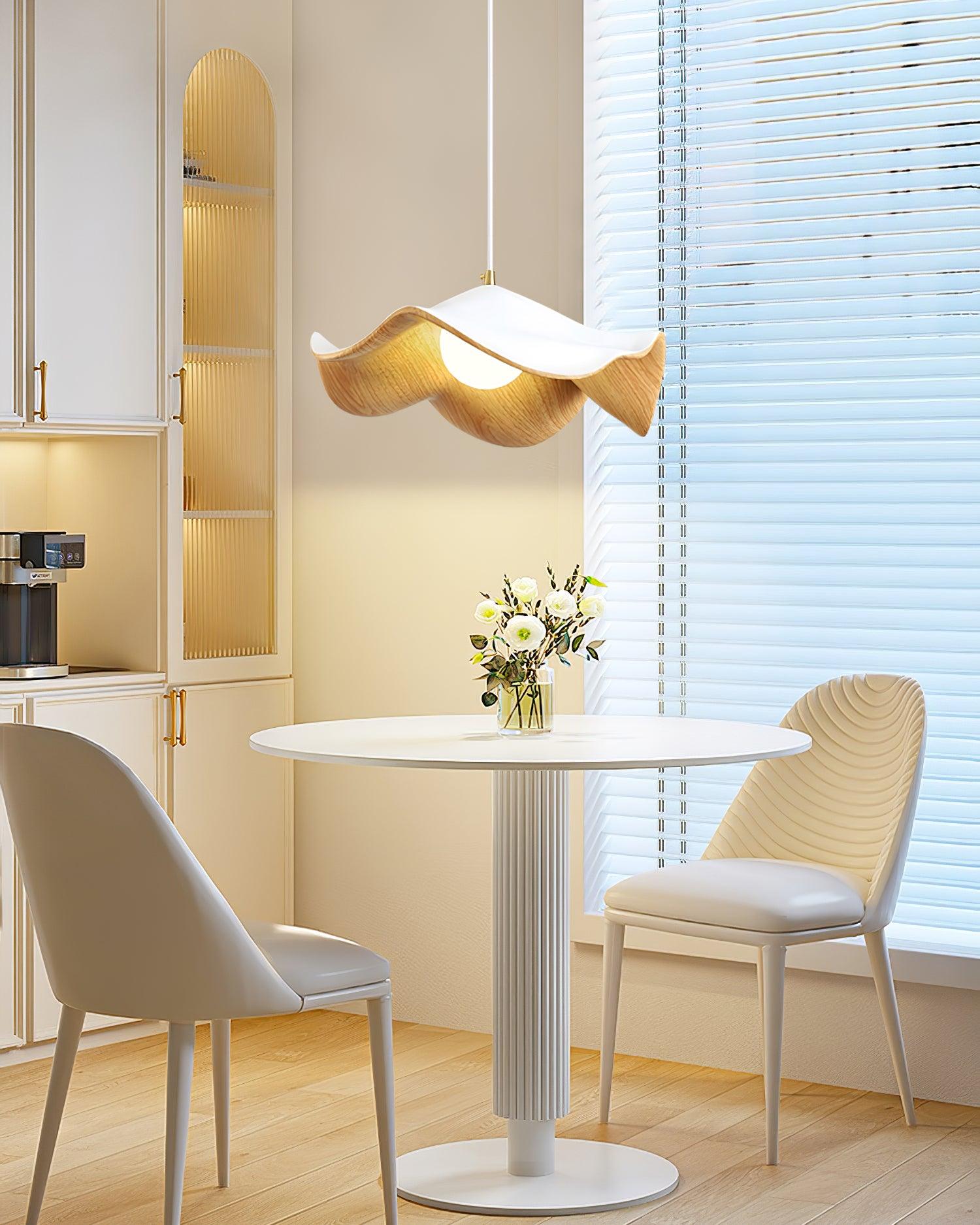 Zane Lotus Plug In Pendant Light