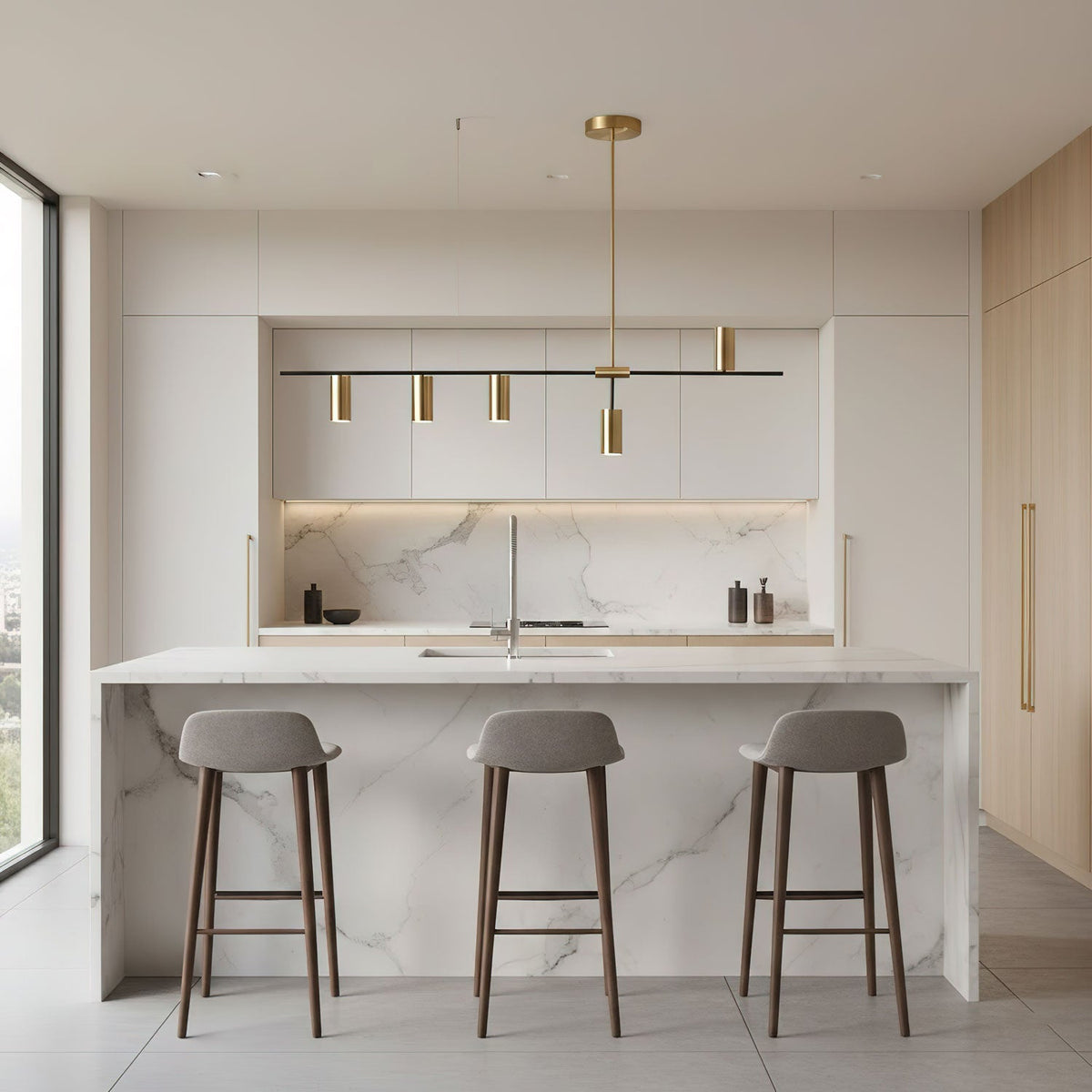 Cassandra Linear Chandelier – detail 2