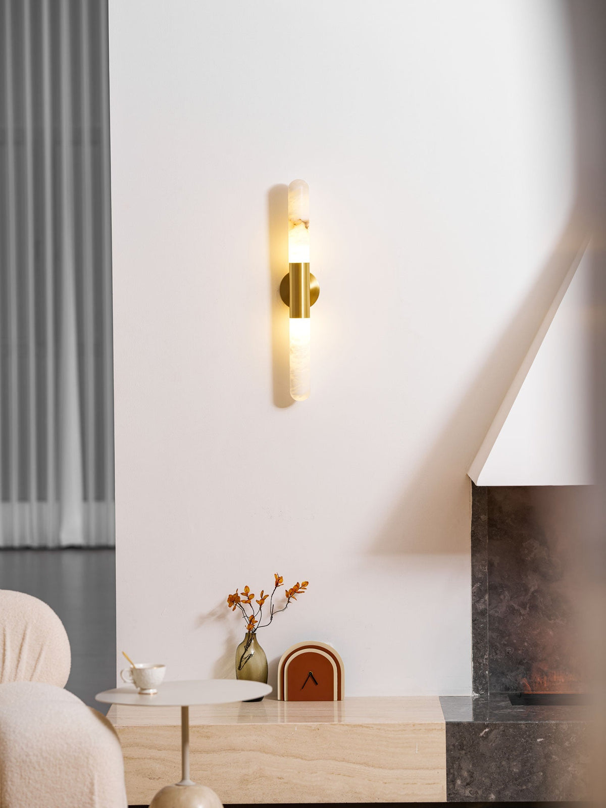 Cavoya Alabaster Wall Light - Vakkerlight