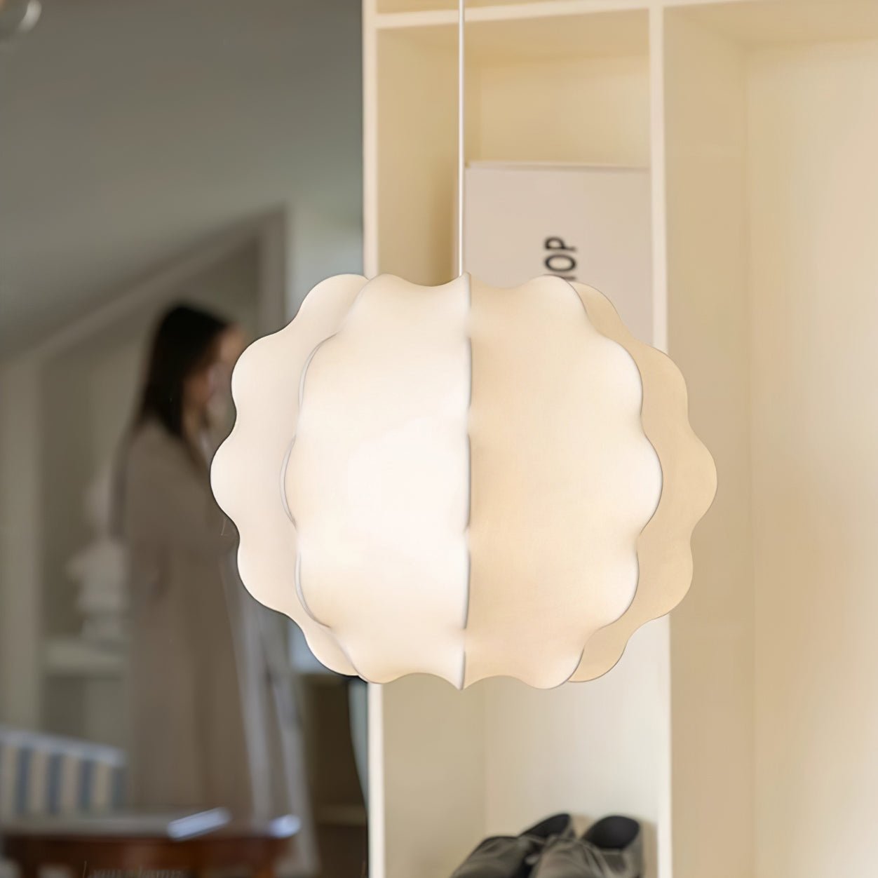 Corrola Silk Pendant Light