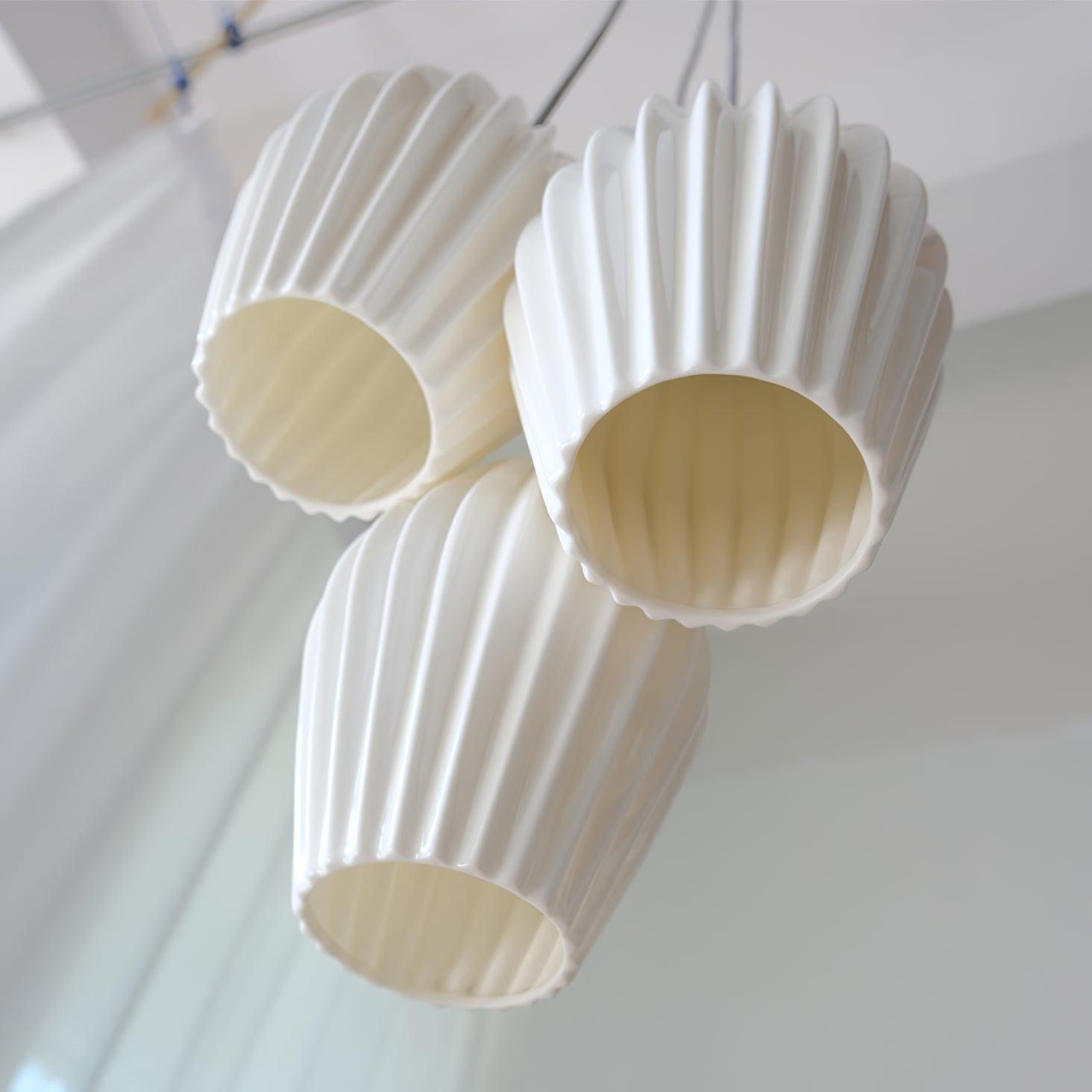 Torri Ribbed Pendant Light