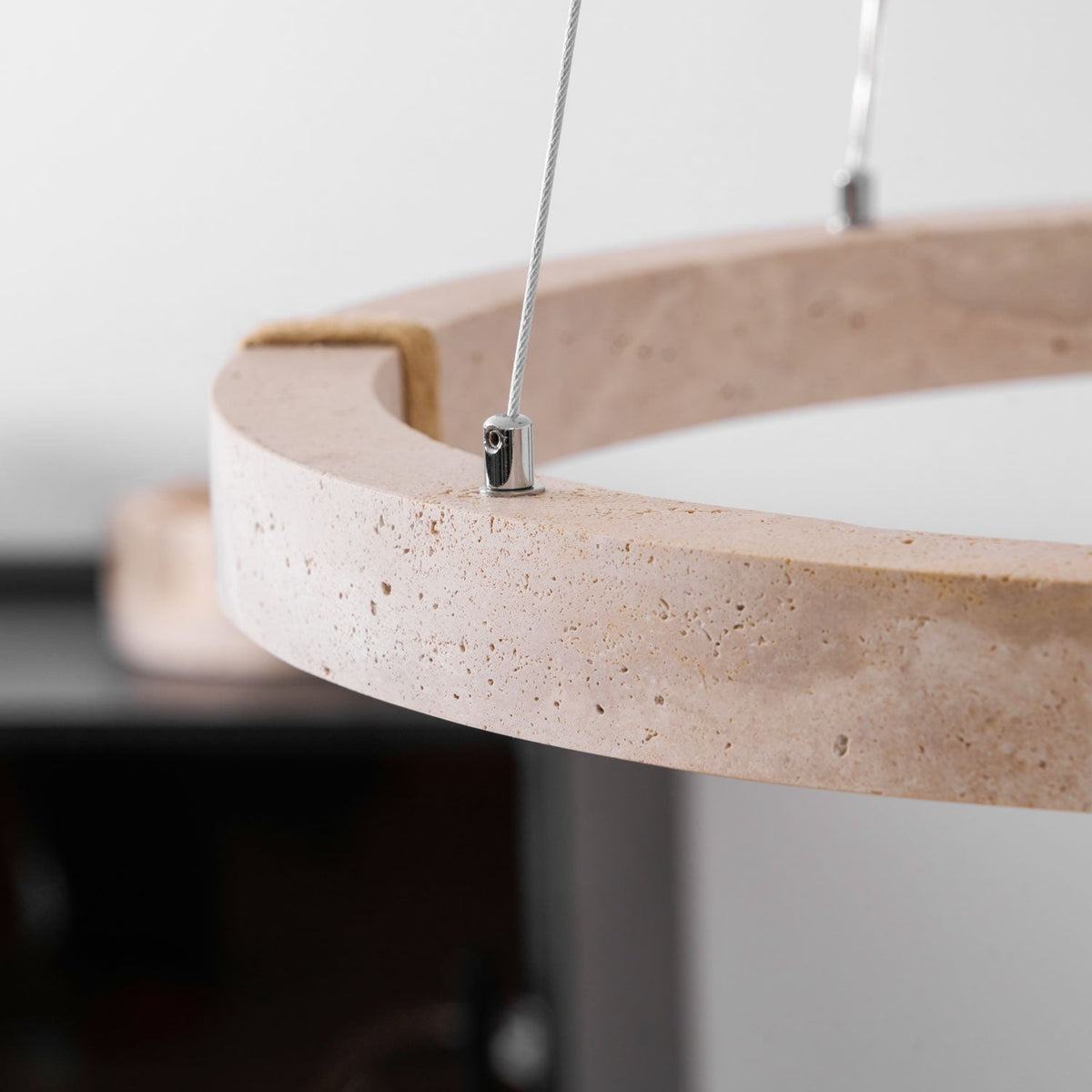 Circle Travertine Pendant Lamp – detail 28
