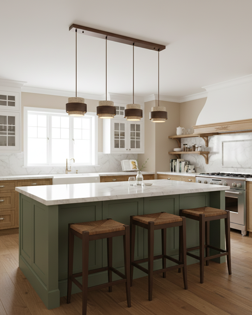 Ryvi Cylinder Pendant Light