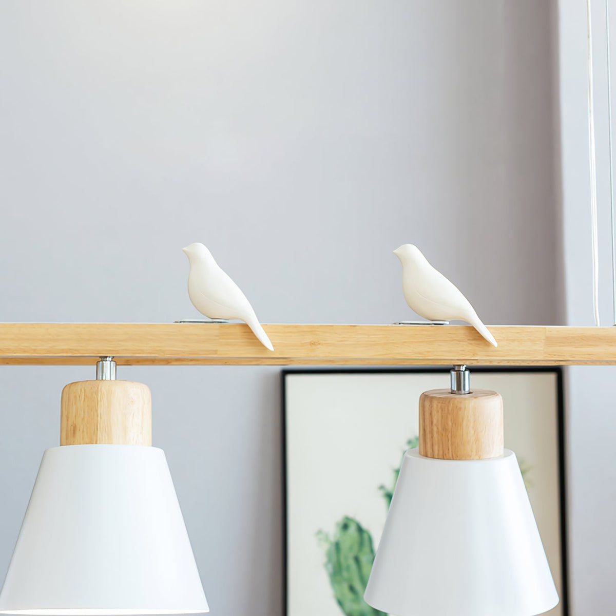 Cone Wood Chandelier – detail 7