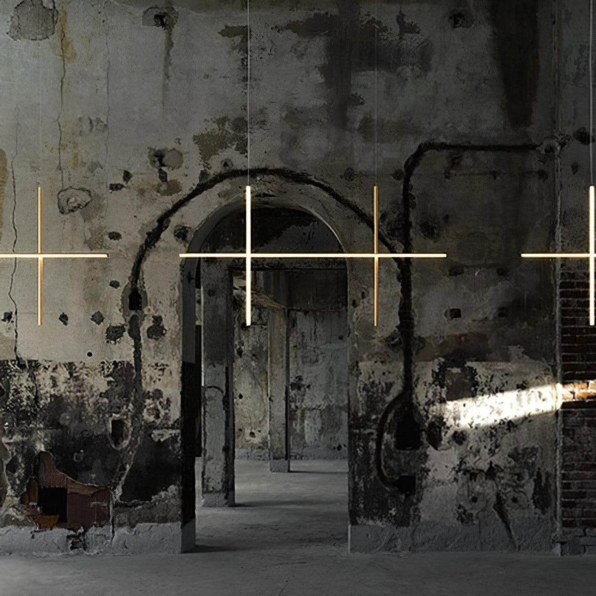 Gridline Linear Chandelier – detail 33