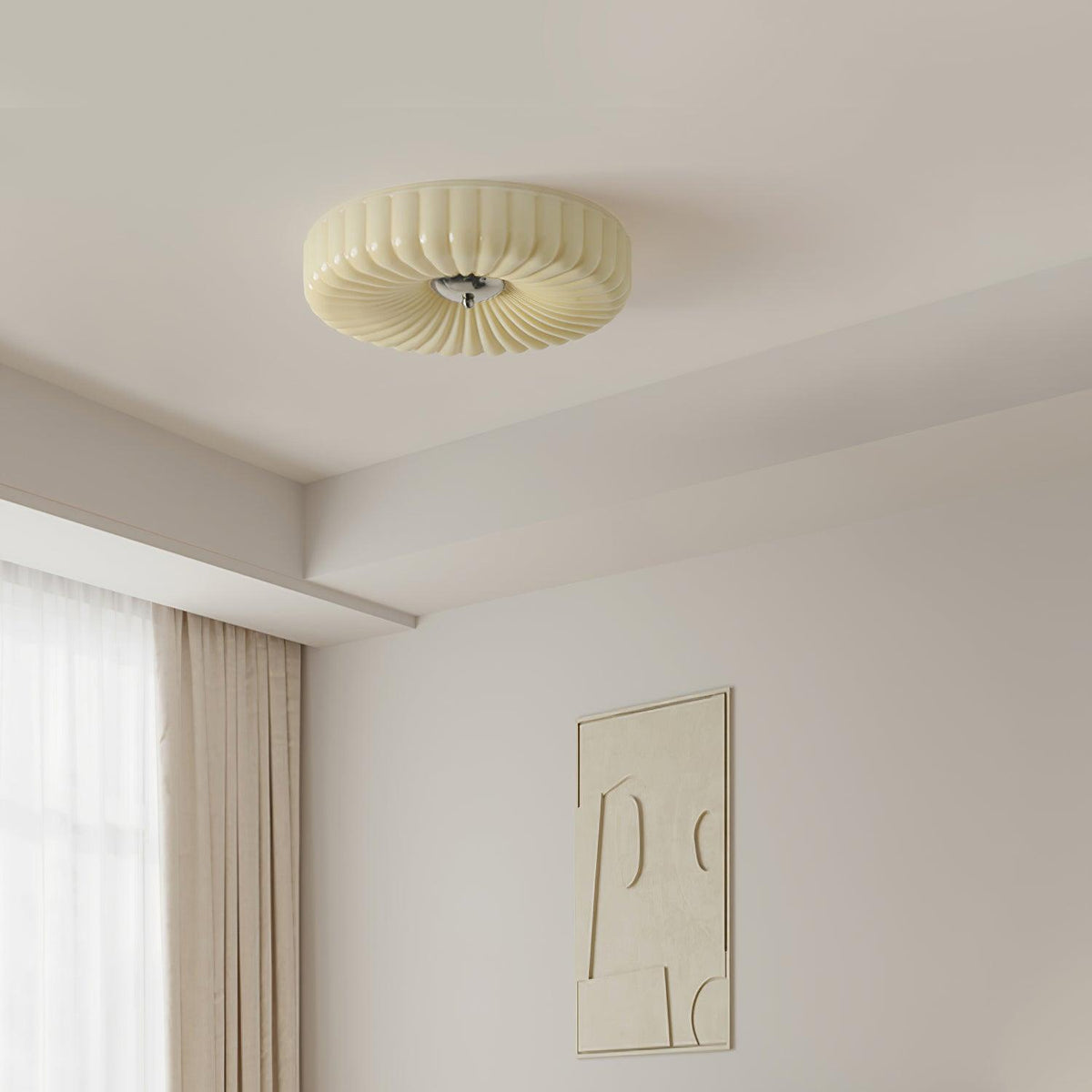 Cream Kranos Ceiling Light – detail 3
