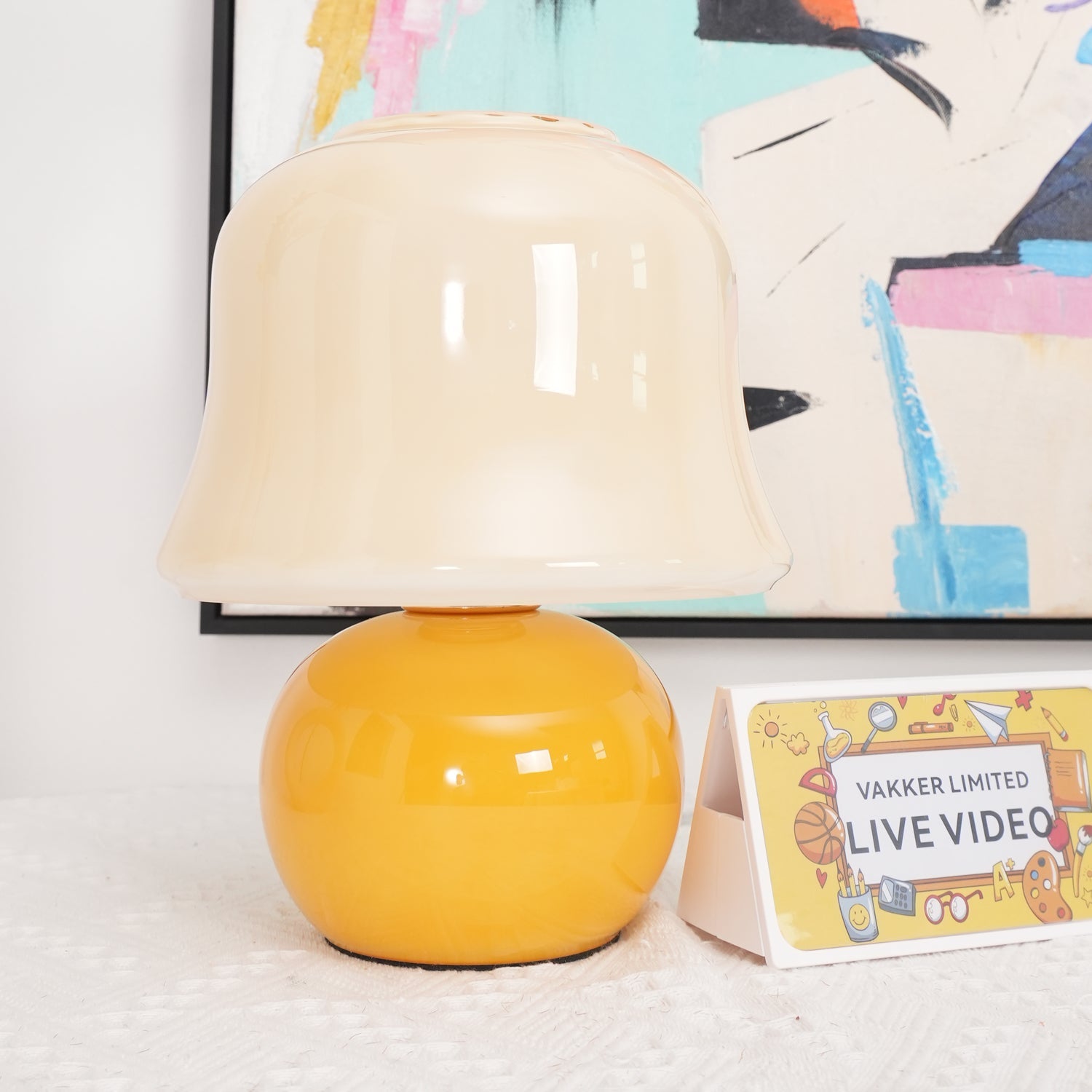 Noldenay Mushroom Table Lamp