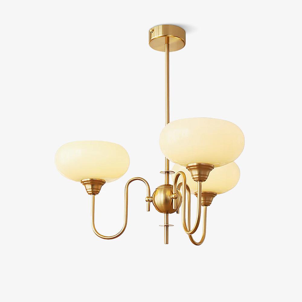 Creamy Persimmon Chandelier – detail 32