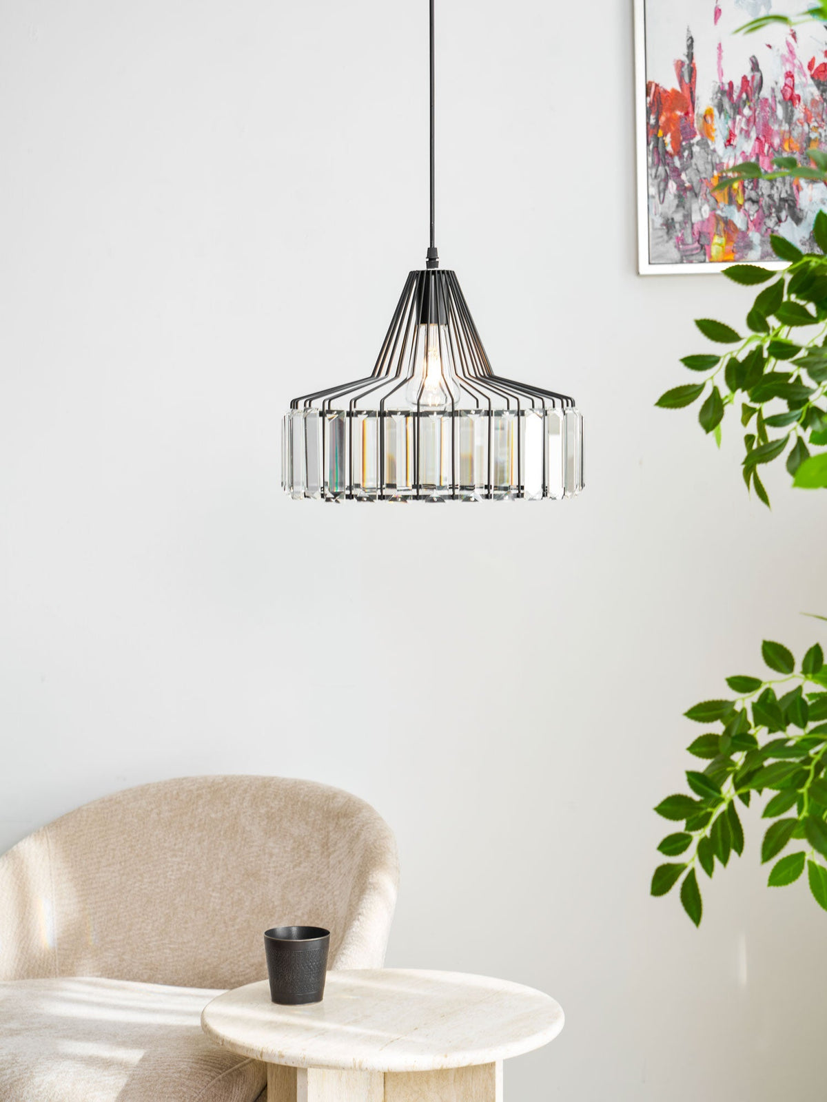 Crystal Drum Pendant Lamp – detail 39