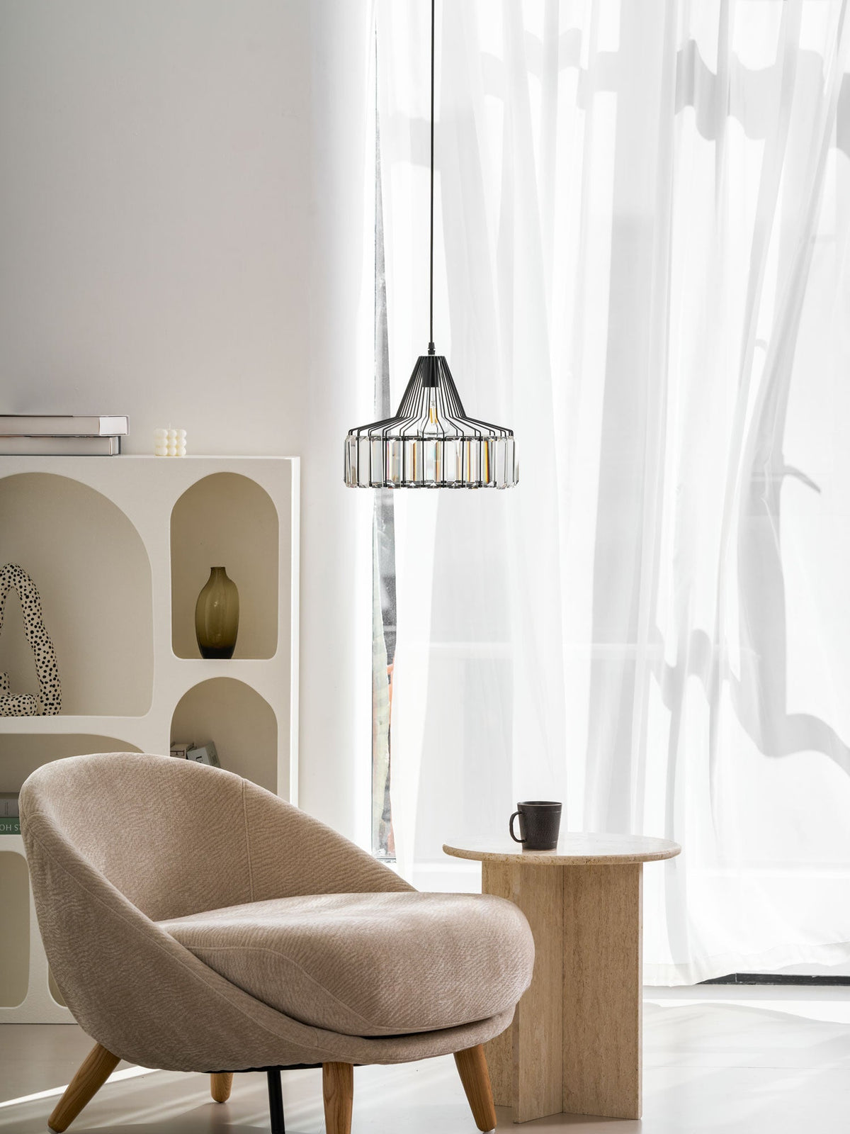 Crystal Drum Pendant Lamp – detail 40