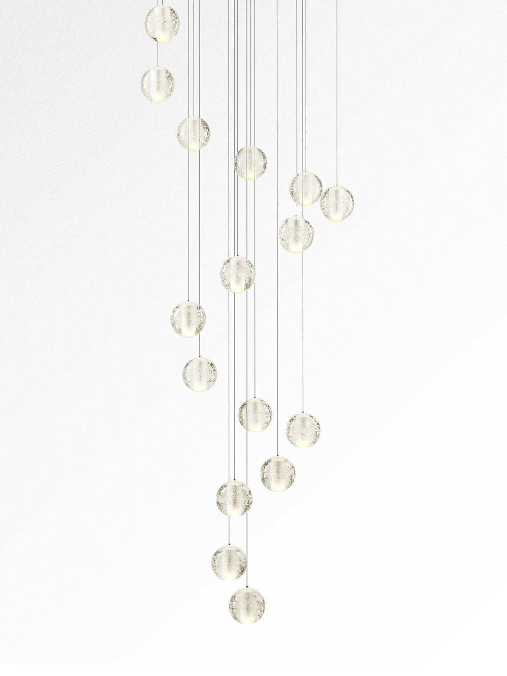 Crystal Bubbles Balls Pendant Lamp – detail 29