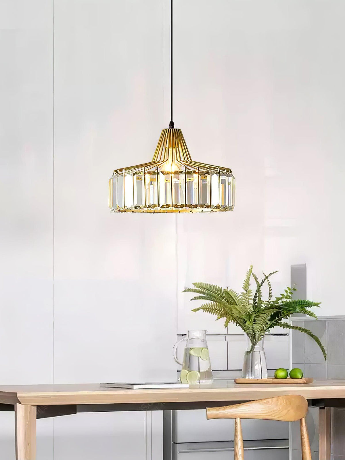 Crystal Drum Pendant Lamp – detail 8