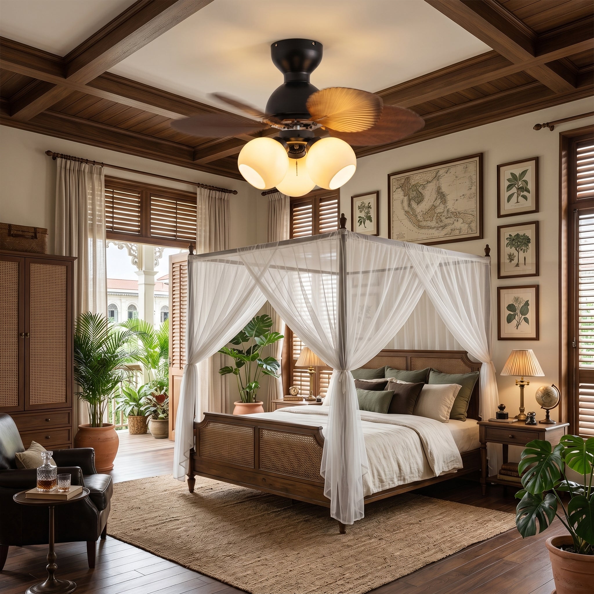 Parvi Ceiling Fan Light