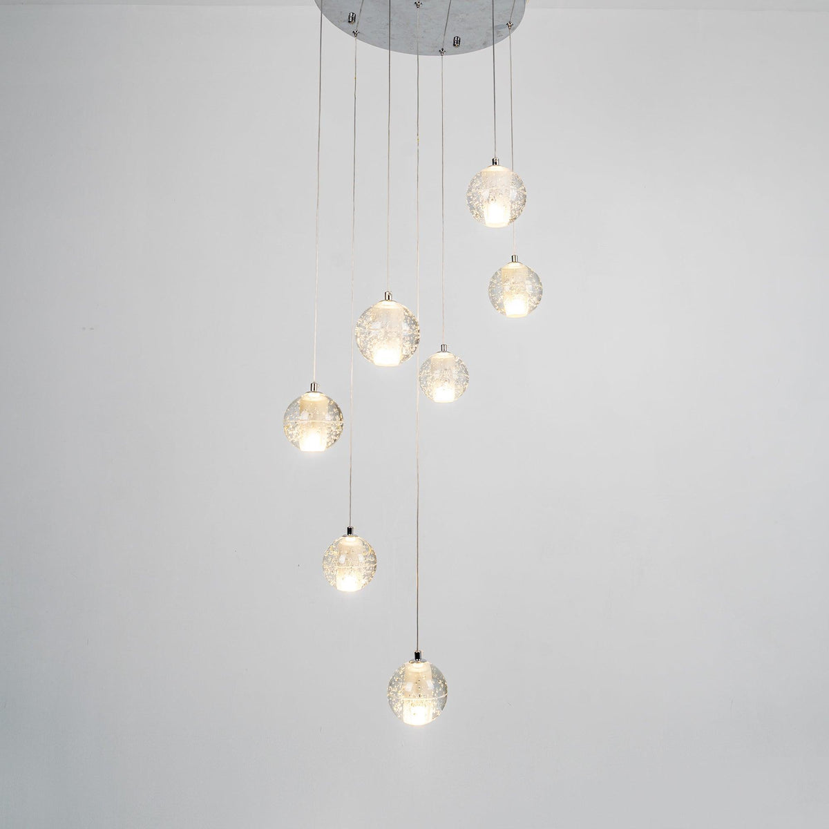 Crystal Bubbles Balls Pendant Lamp – detail 33